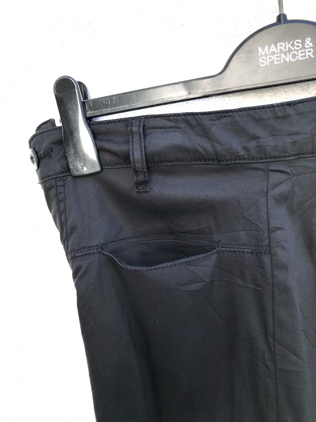 yoshie inaba Stretchable Cropped Black Cargo Trouser Pant Size US 32 / EU 48 - 10 Thumbnail