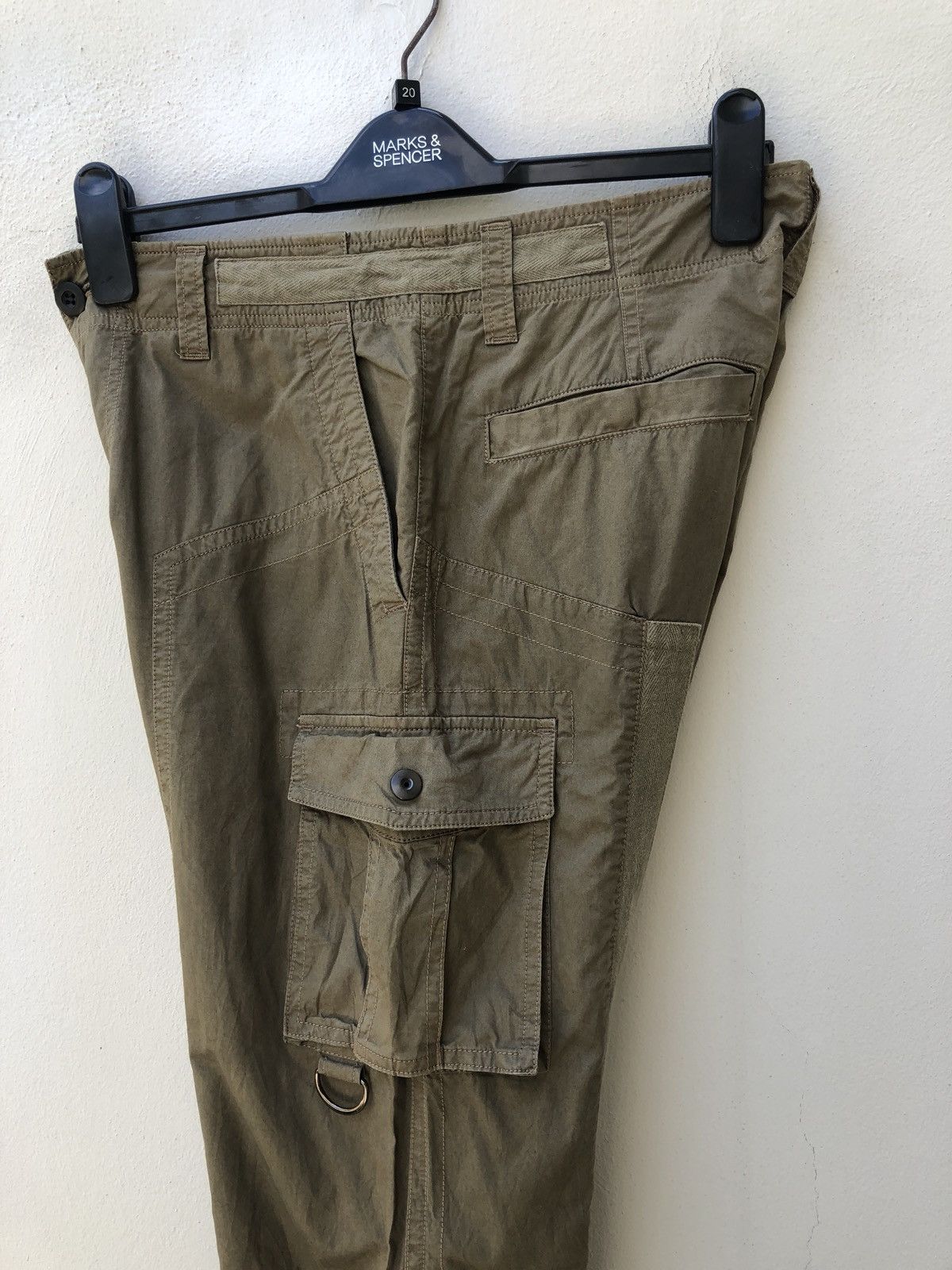 Shellac SHELLAC Japan Green Straps Cargo Trouser Pant Size US 30 / EU 46 - 10 Thumbnail