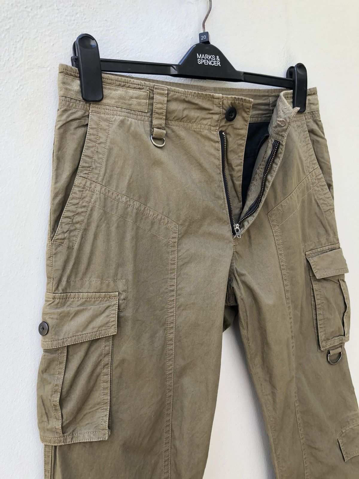 Shellac SHELLAC Japan Green Straps Cargo Trouser Pant Size US 30 / EU 46 - 3 Thumbnail