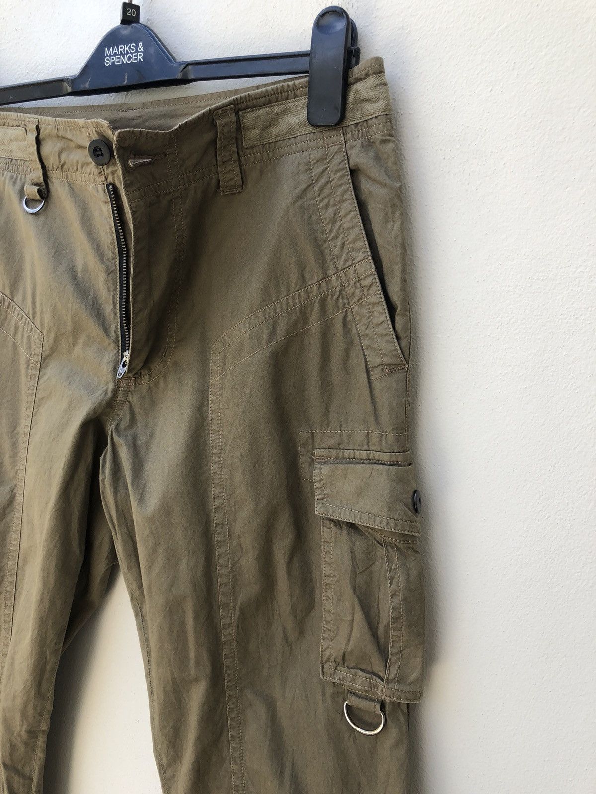 Shellac SHELLAC Japan Green Straps Cargo Trouser Pant Size US 30 / EU 46 - 4 Thumbnail