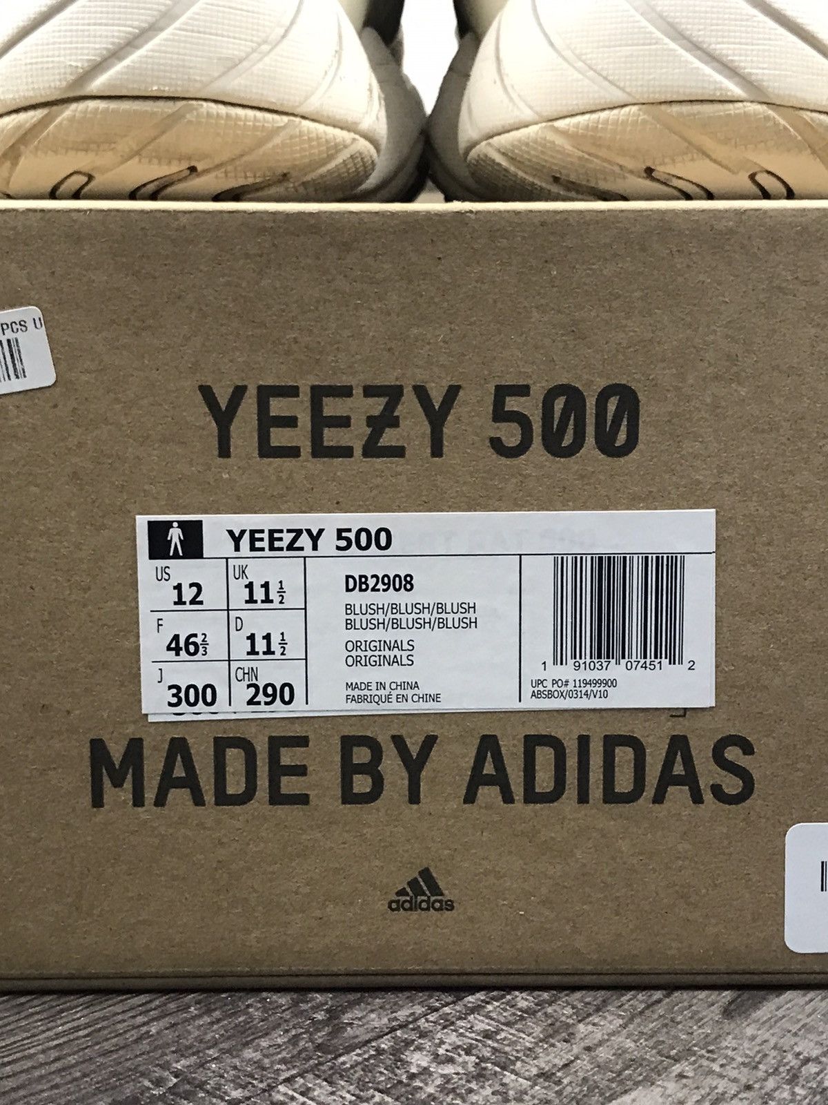 Adidas × Kanye West Adidas Yeezy Boost 500 Blush Size US 12 / EU 45 - 7 Thumbnail