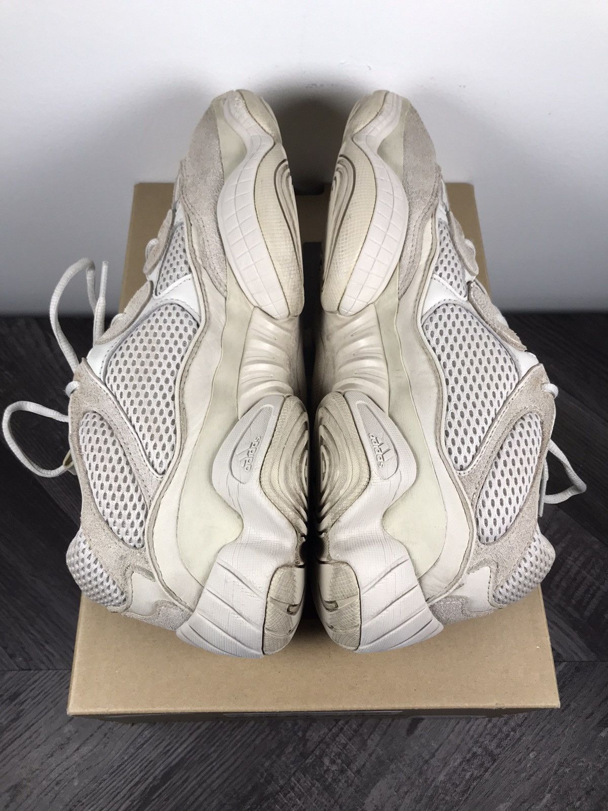 Adidas × Kanye West Adidas Yeezy Boost 500 Blush Size US 12 / EU 45 - 4 Thumbnail