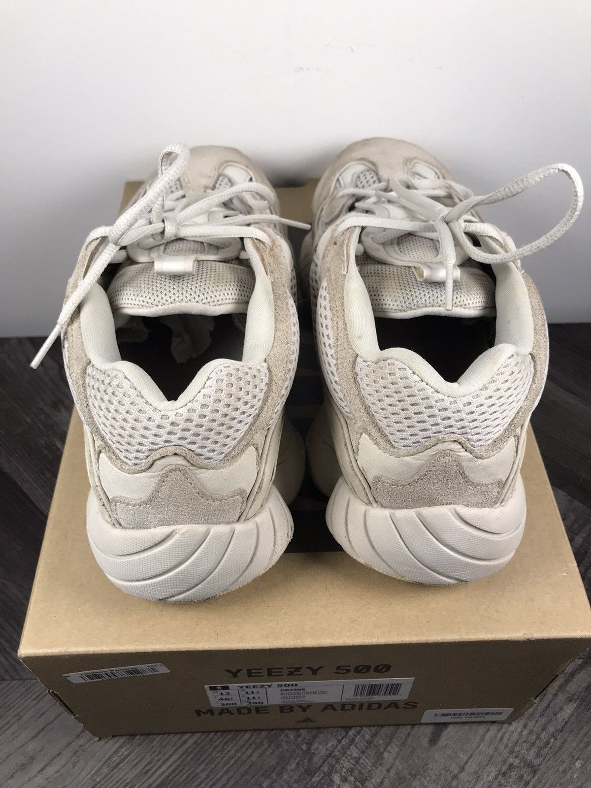 Adidas × Kanye West Adidas Yeezy Boost 500 Blush Size US 12 / EU 45 - 3 Thumbnail
