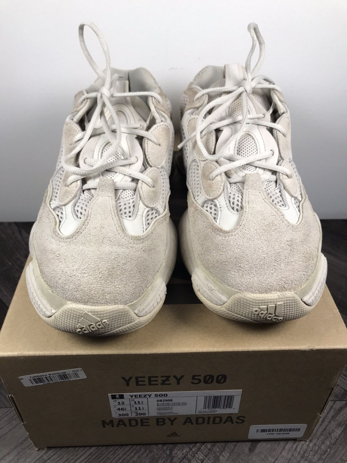 Adidas × Kanye West Adidas Yeezy Boost 500 Blush Size US 12 / EU 45 - 2 Thumbnail