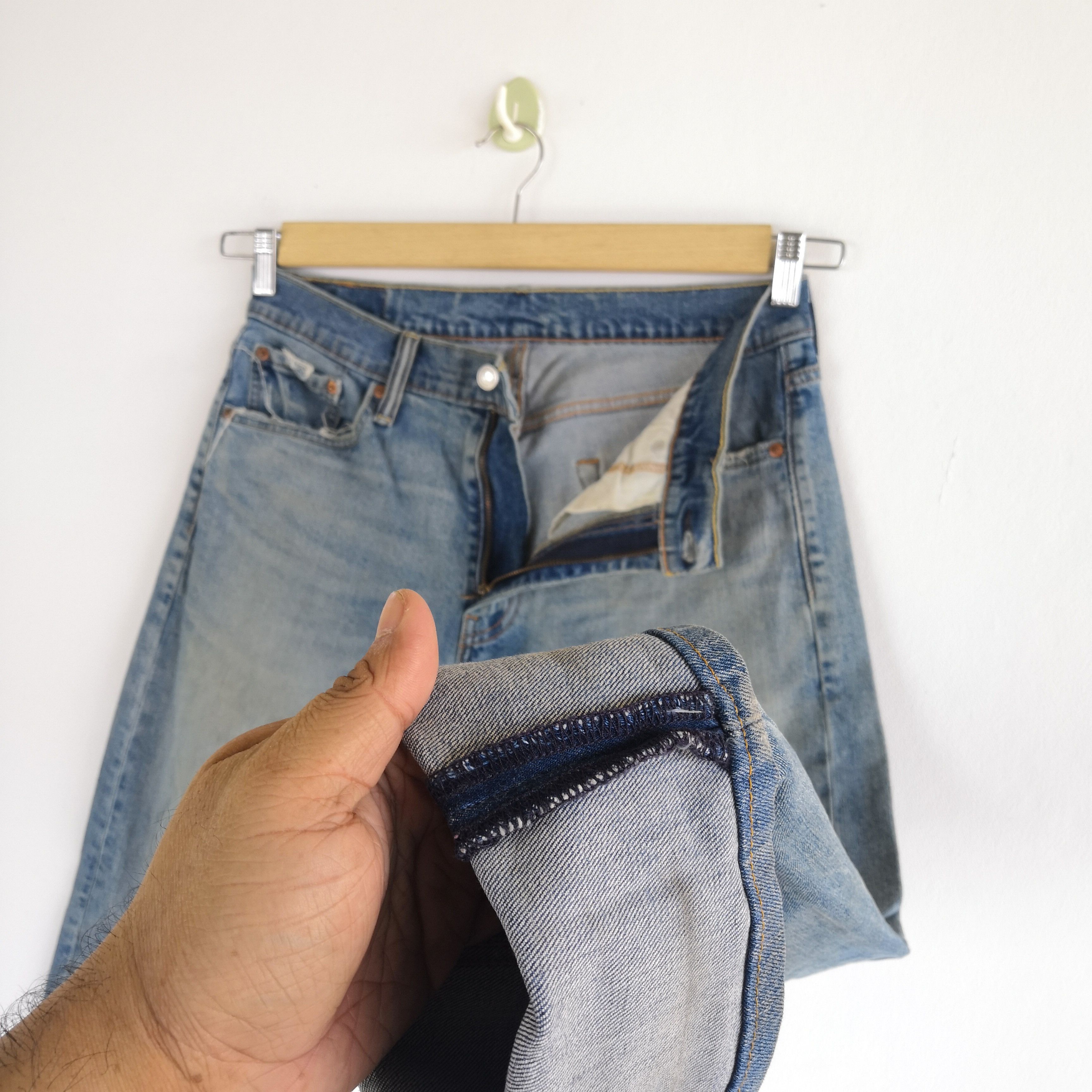 Levi's Vintage Levis Sun Faded Jeans Levi's Denim Light Wash Pants Size 30" / US 8 / IT 44 - 10 Thumbnail
