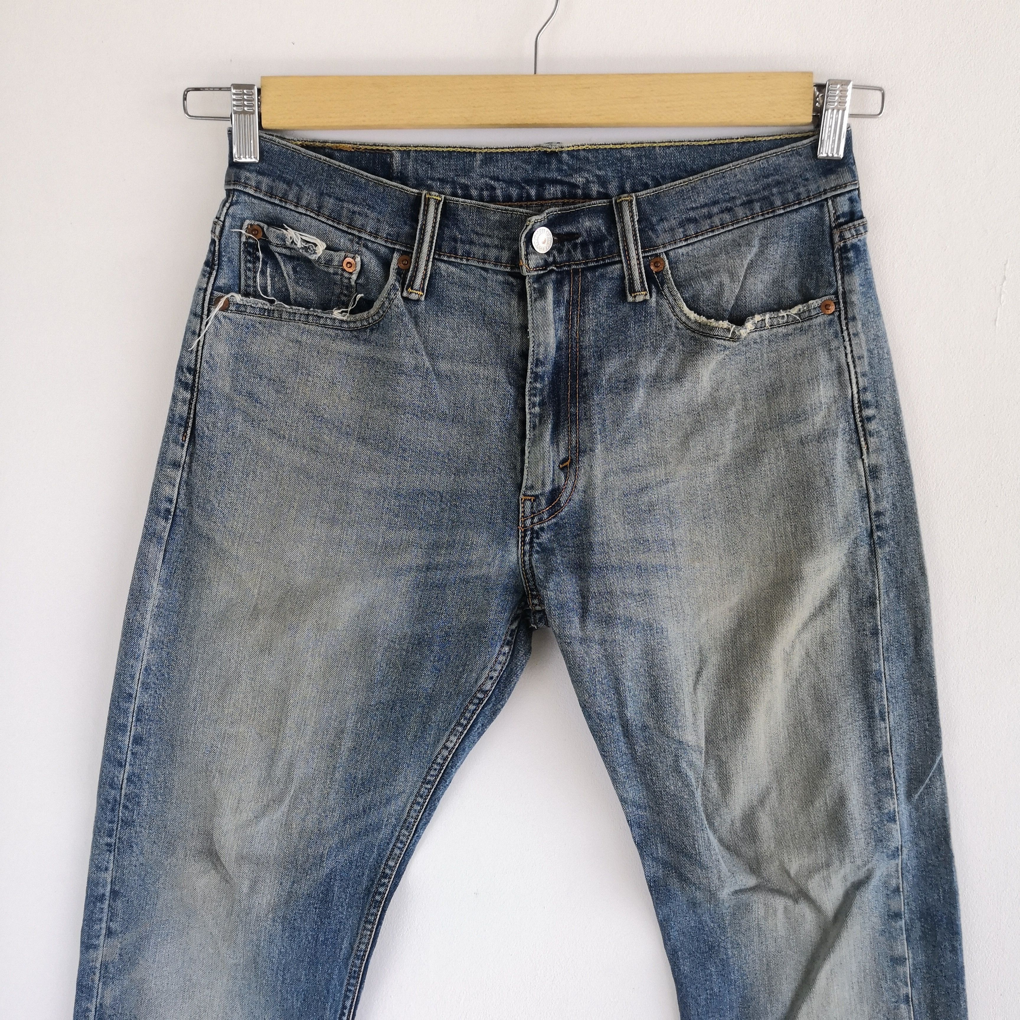 Levi's Vintage Levis Sun Faded Jeans Levi's Denim Light Wash Pants Size 30" / US 8 / IT 44 - 4 Thumbnail