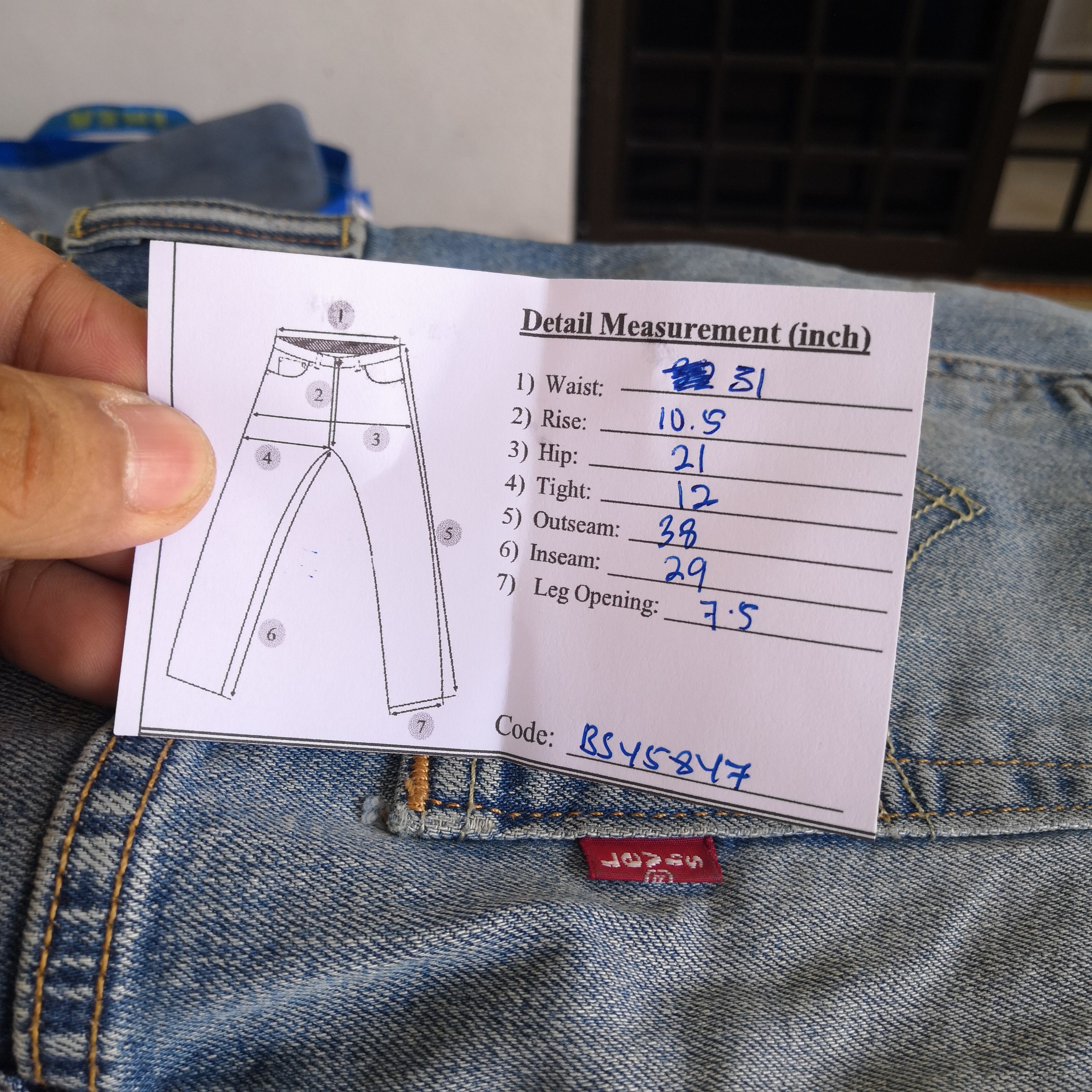 Levi's Vintage Levis Sun Faded Jeans Levi's Denim Light Wash Pants Size 30" / US 8 / IT 44 - 13 Thumbnail