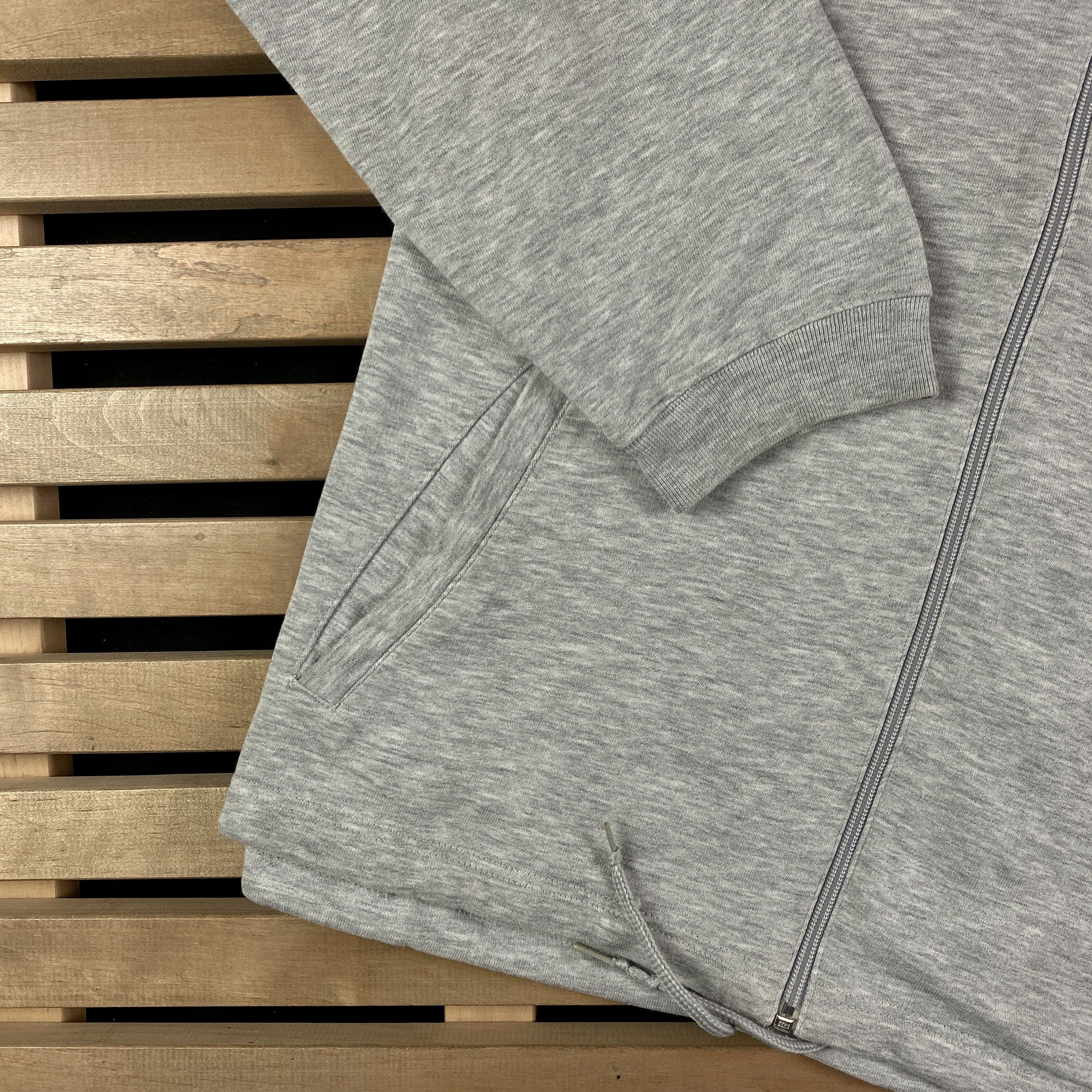 Nike × Vintage Mens Hoodies Full Zip Nike Vintage Swoosh Size L Size US L / EU 52-54 / 3 - 3 Thumbnail