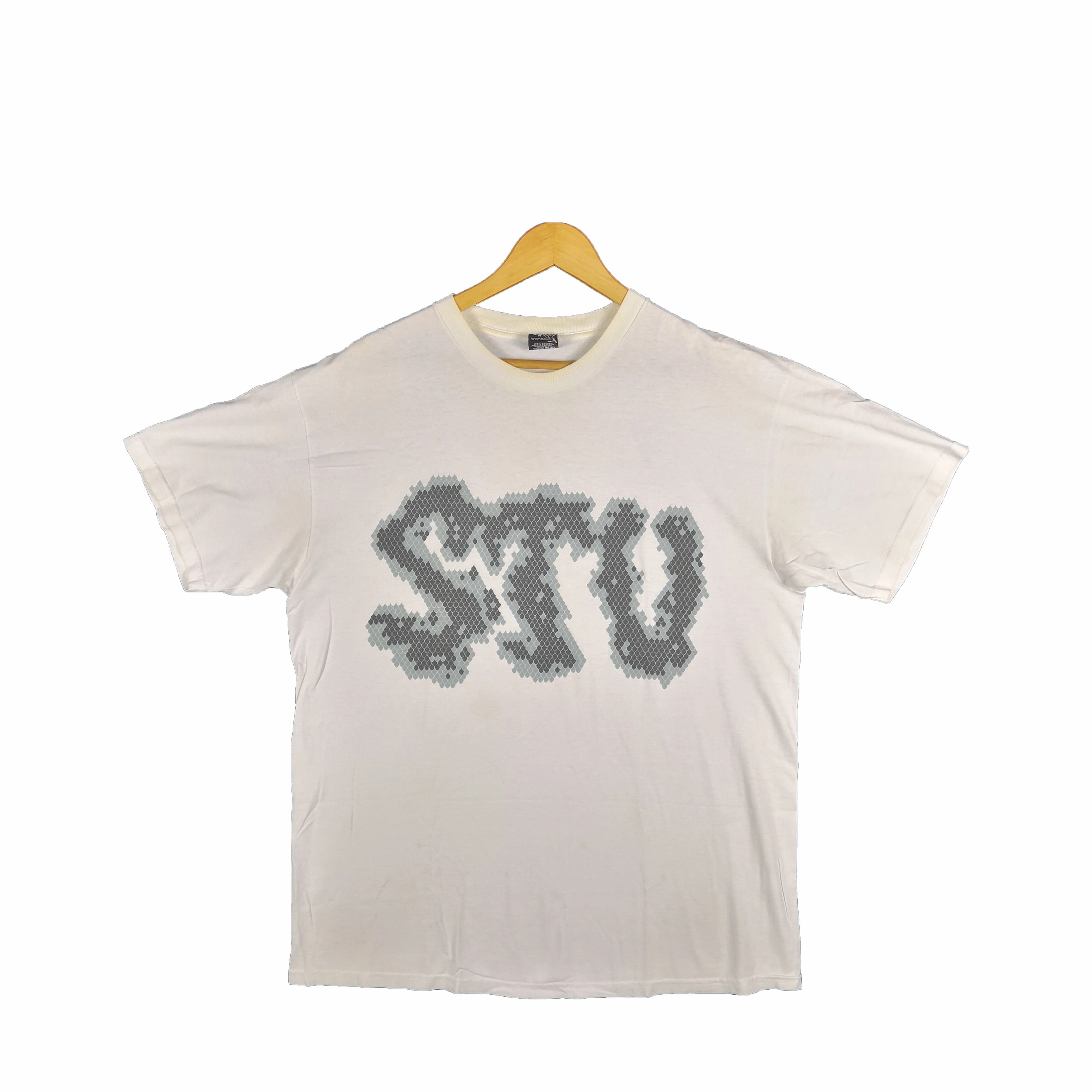 Pre-owned Stussy X Vintage Stussy T Shirt Stussy Tee Stussy Tops Big Logo Stussy Tees In Multicolor