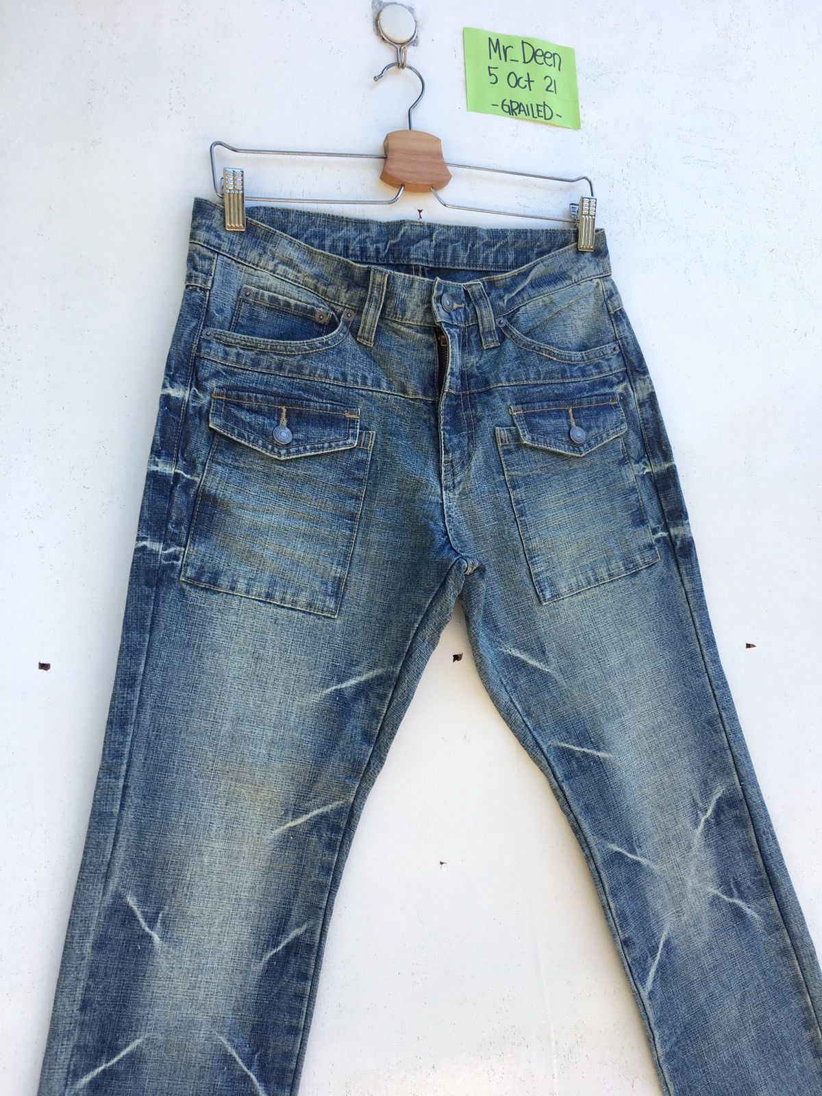 PPFM Rare PPFM Japanese Designer Pockets Rare Design Denim Size US 38 / EU 54 - 5 Thumbnail