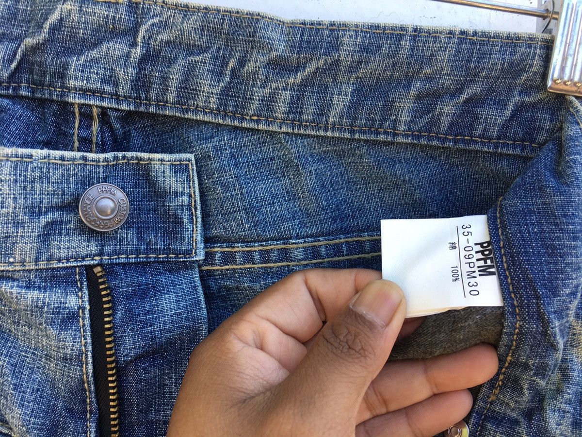 PPFM Rare PPFM Japanese Designer Pockets Rare Design Denim Size US 38 / EU 54 - 9 Thumbnail