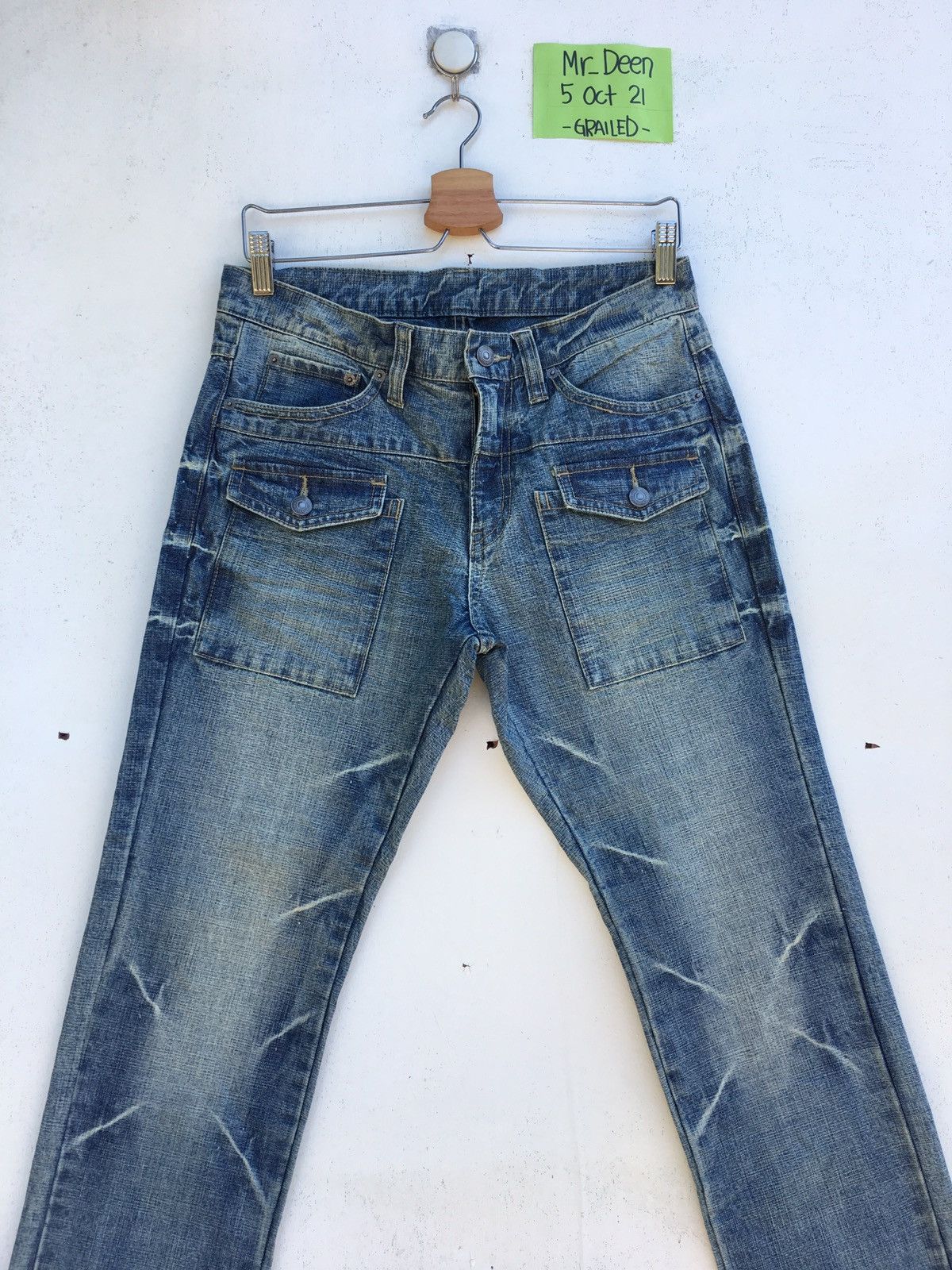 PPFM Rare PPFM Japanese Designer Pockets Rare Design Denim Size US 38 / EU 54 - 4 Thumbnail