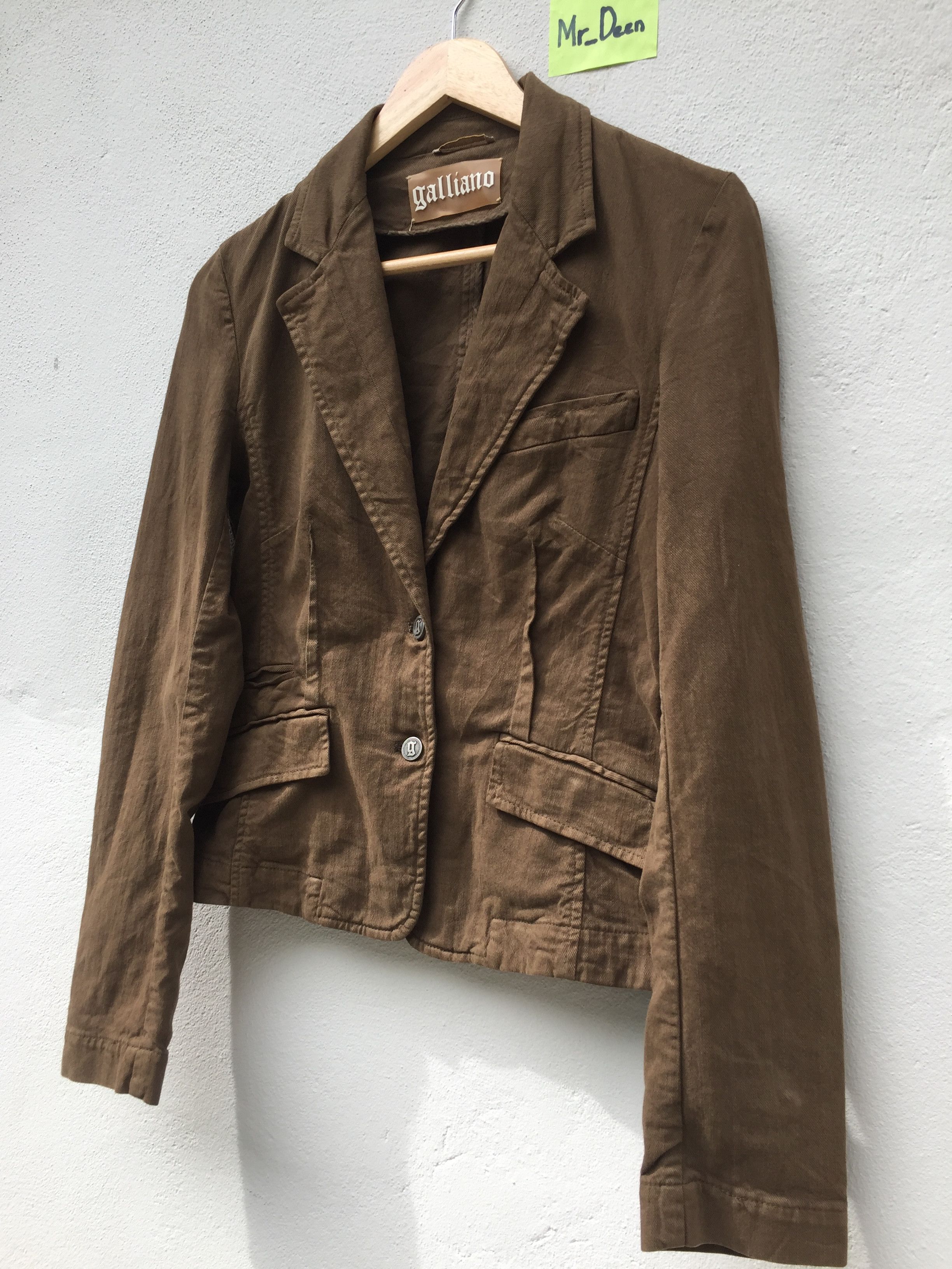 John Galliano John Galliano Denim Jacket Size US S / EU 44-46 / 1 - 3 Thumbnail