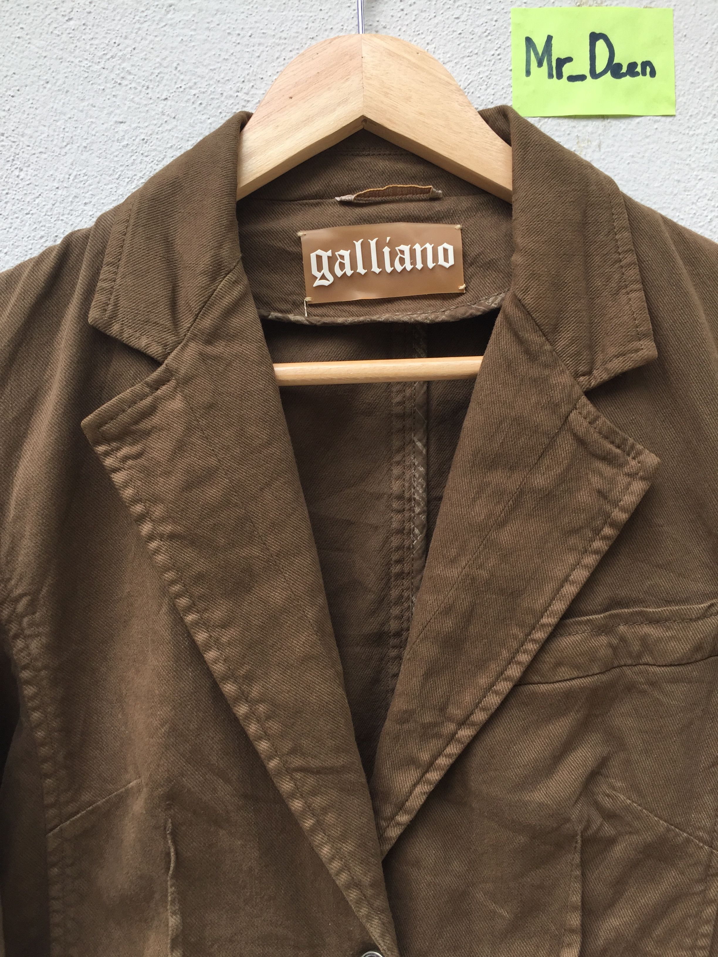 John Galliano John Galliano Denim Jacket Size US S / EU 44-46 / 1 - 7 Thumbnail