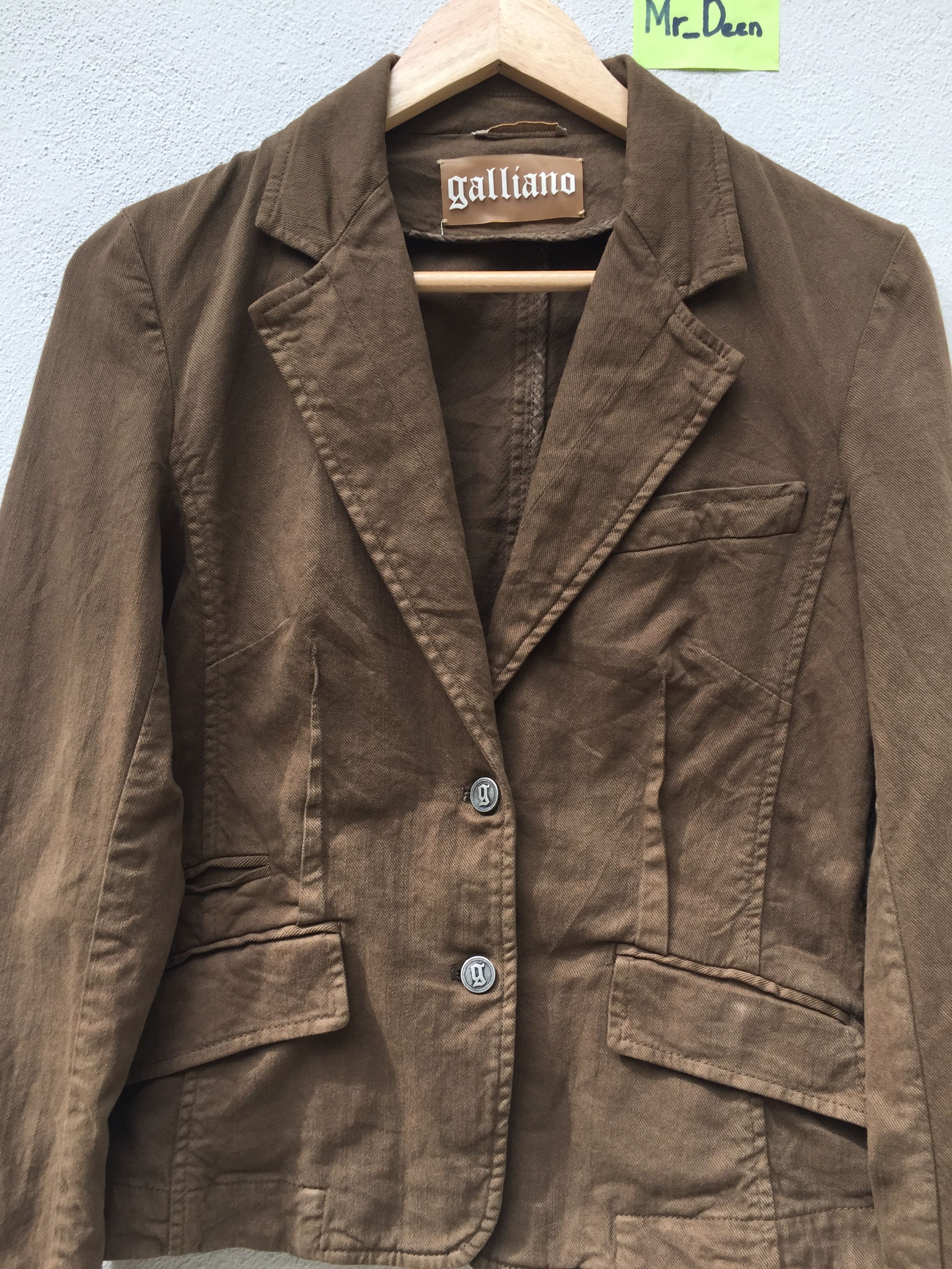 John Galliano John Galliano Denim Jacket Size US S / EU 44-46 / 1 - 4 Thumbnail