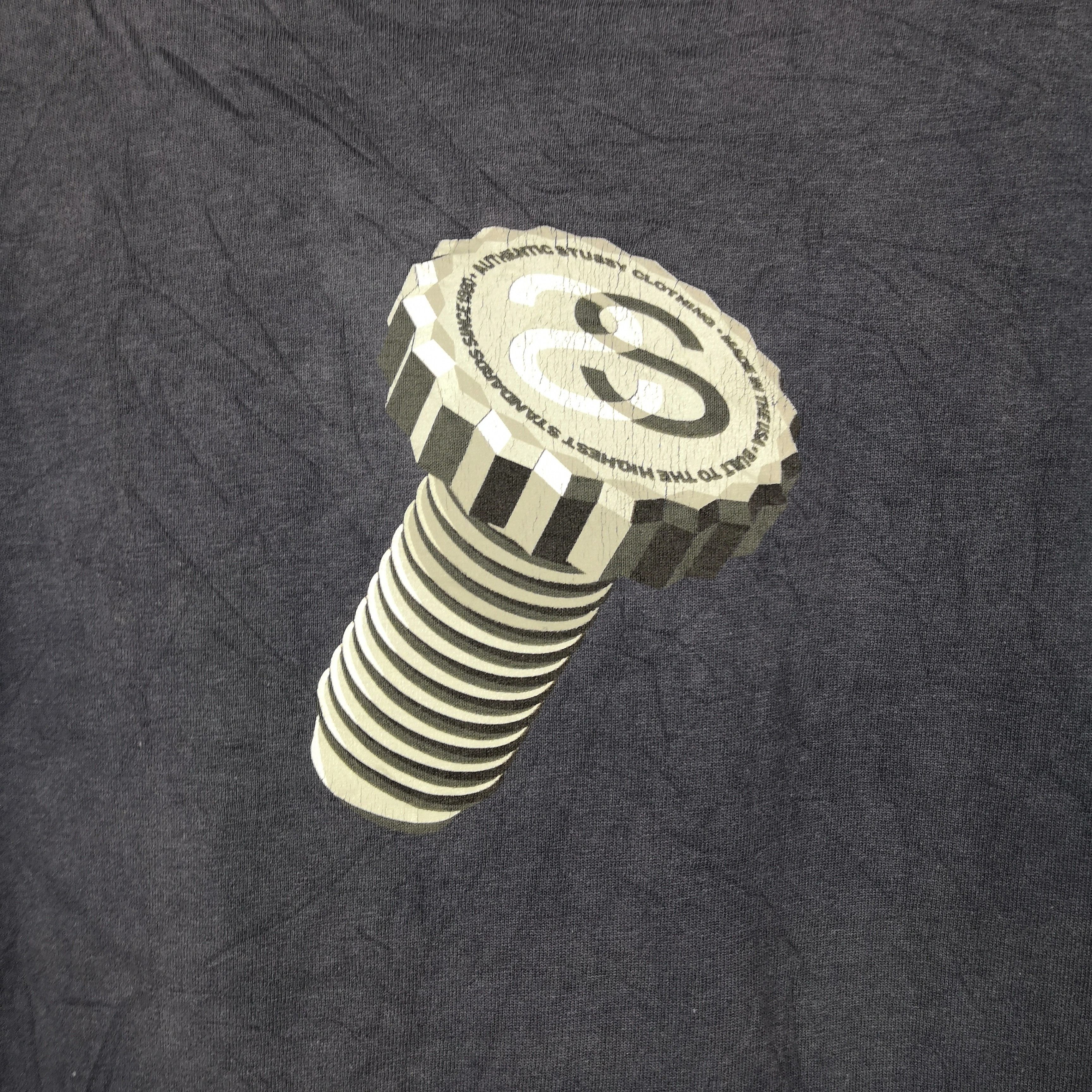 Stussy Vintage Stussy T Shirt Screw Logo Stussy Tees | BS17909. Size US XS / EU 42 / 0 - 3 Thumbnail
