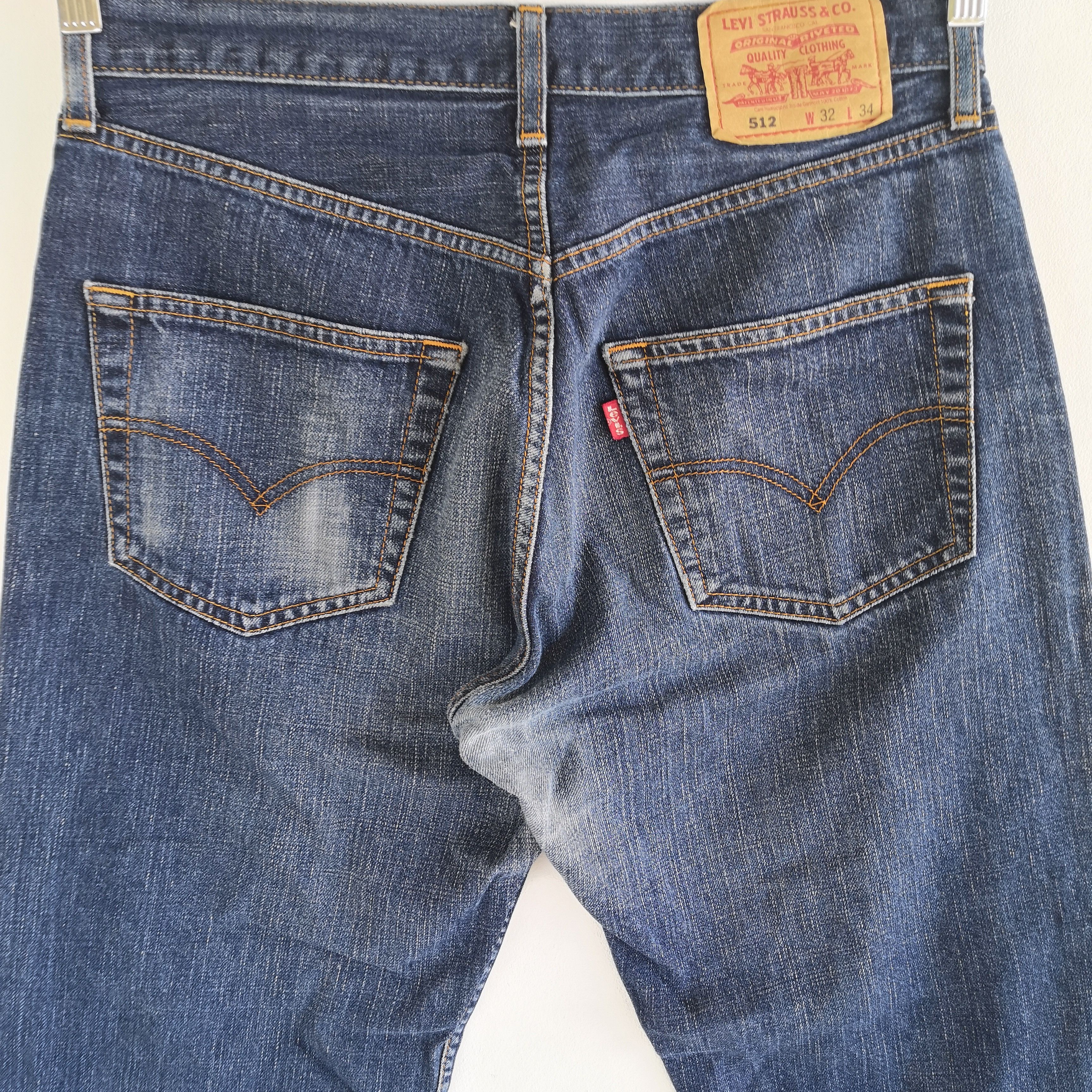 Levi's Vintage Levis Baggy Jeans Blue Wash Levi's Denim Pants Size US 30 / EU 46 - 6 Thumbnail
