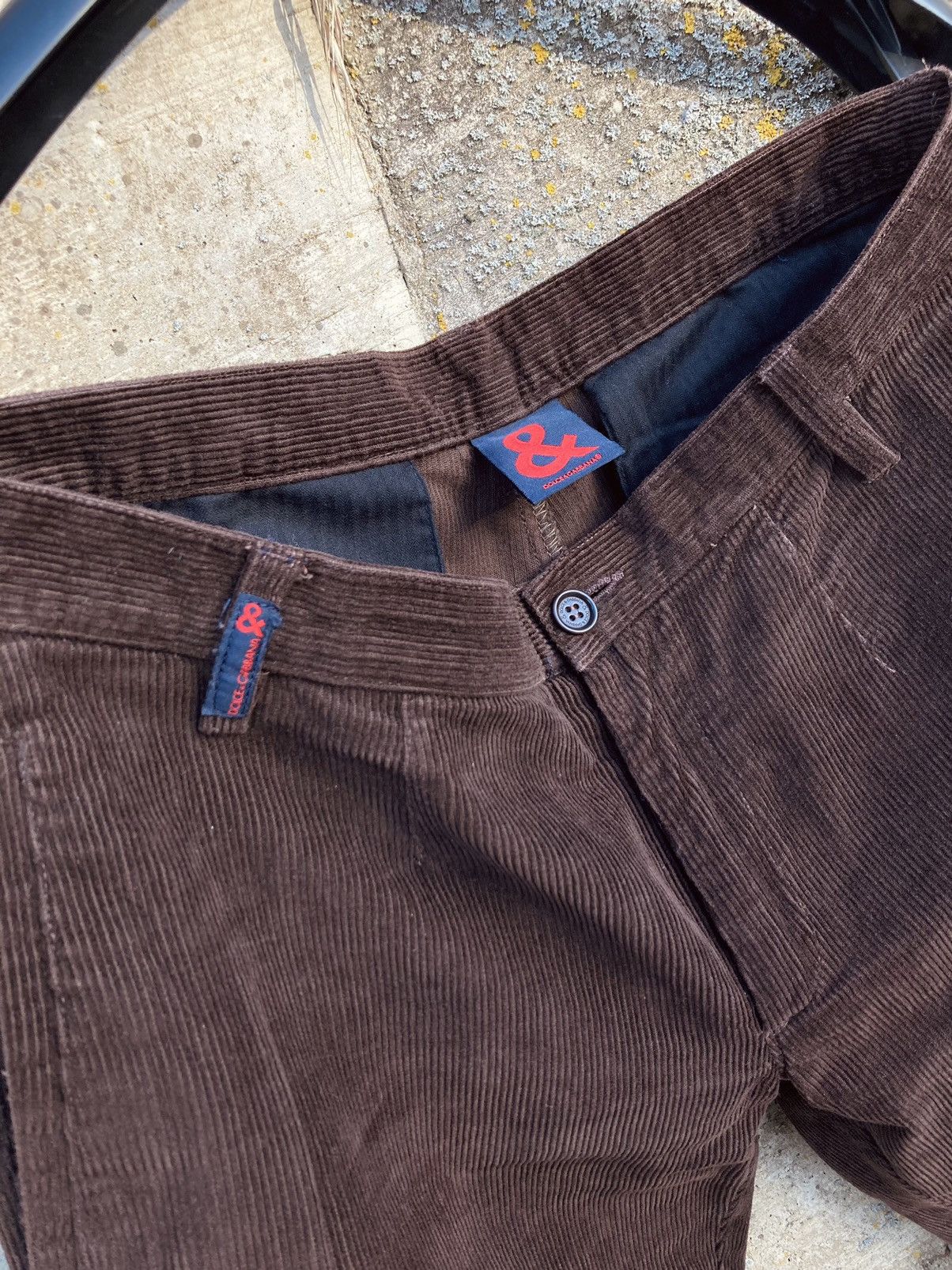 Dolce & Gabbana & VINTAGE CORDUROY PANTS Size US 34 / EU 50 - 2 Thumbnail