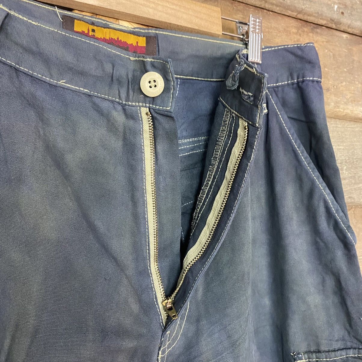Brooklyn Industries × StraightFaded Brookly Industries faded Grey Multipocket Cargo Pants #3691 Size US 32 / EU 48 - 8 Thumbnail