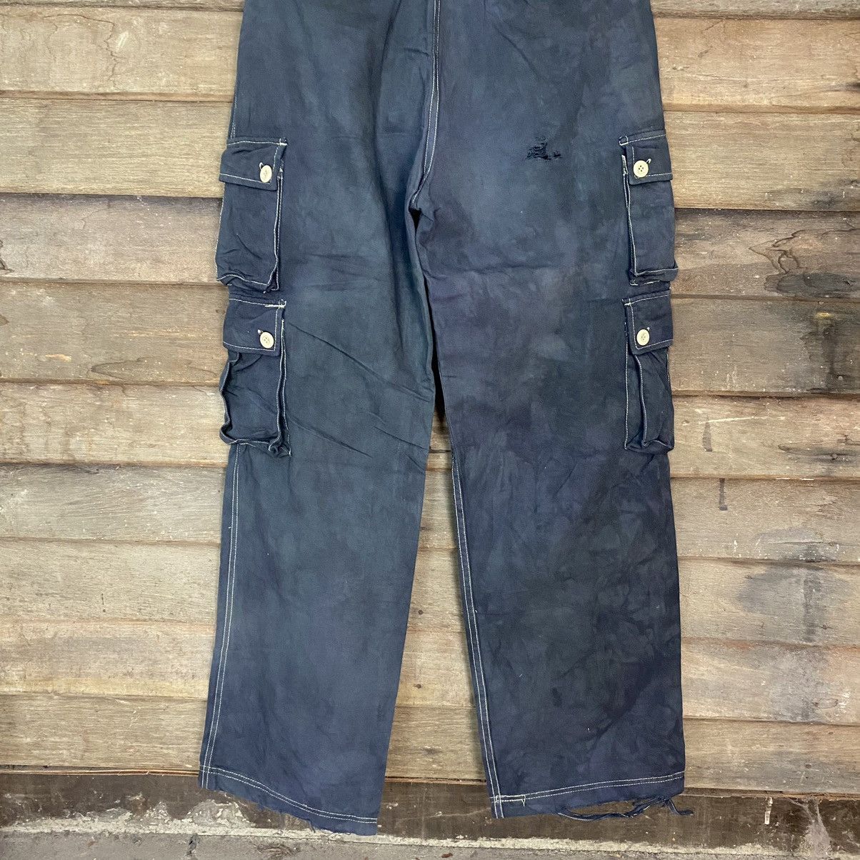 Brooklyn Industries × StraightFaded Brookly Industries faded Grey Multipocket Cargo Pants #3691 Size US 32 / EU 48 - 12 Thumbnail