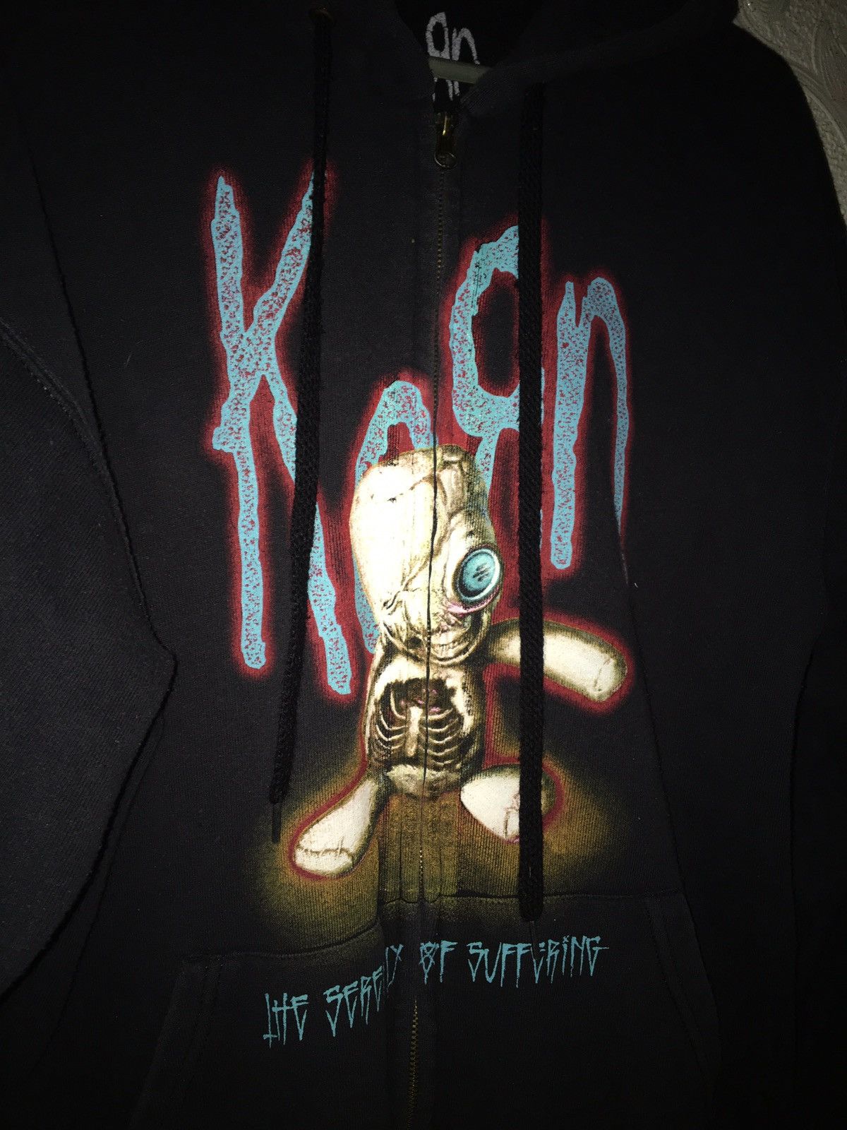 Band Tees KOЯN DISTRESSED 2016 TOUR HOODIE Size US M / EU 48-50 / 2 - 2 Thumbnail