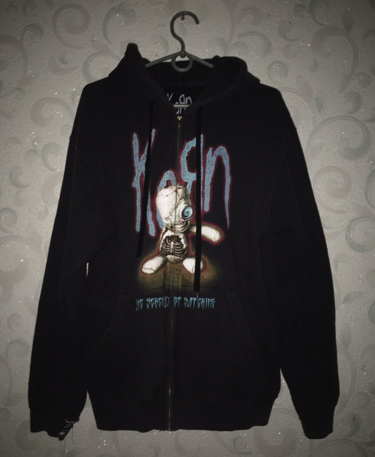 Band Tees KOЯN DISTRESSED 2016 TOUR HOODIE Size US M / EU 48-50 / 2 - 1 Thumbnail