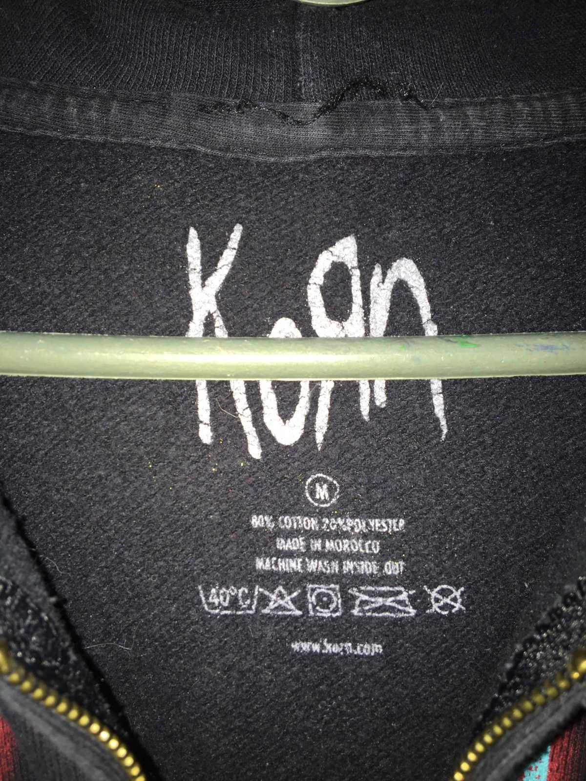 Band Tees KOЯN DISTRESSED 2016 TOUR HOODIE Size US M / EU 48-50 / 2 - 4 Thumbnail