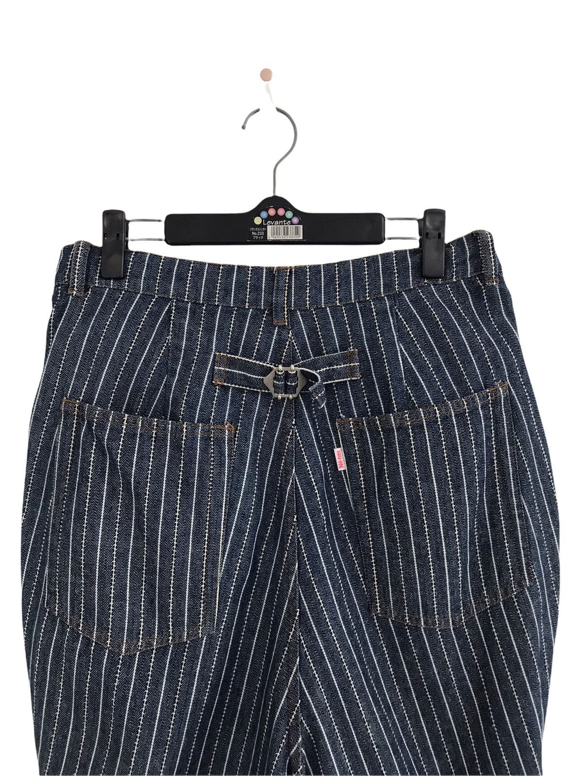 Ne-Net Ne-net Issey Miyake Curve Stripes Denim Jeans Size US 31 - 10 Thumbnail