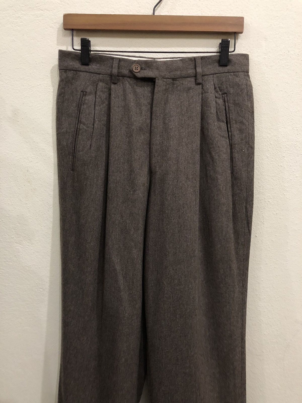 Armani Armani Collezioni Wool Casual Pant Size US 29 - 3 Thumbnail
