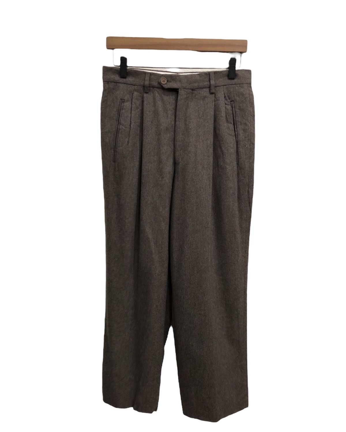 Armani Armani Collezioni Wool Casual Pant Size US 29 - 1 Thumbnail