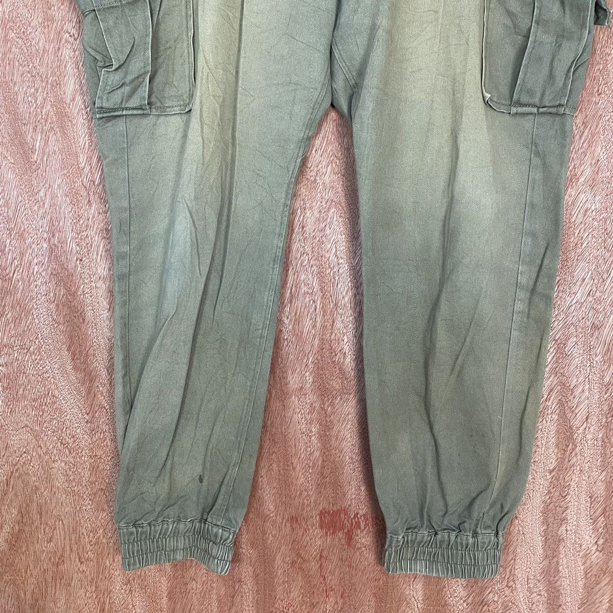 BASE CONTROL D Base Control Green Multipocket Cargo Pants #c764 Size US 31 - 3 Thumbnail