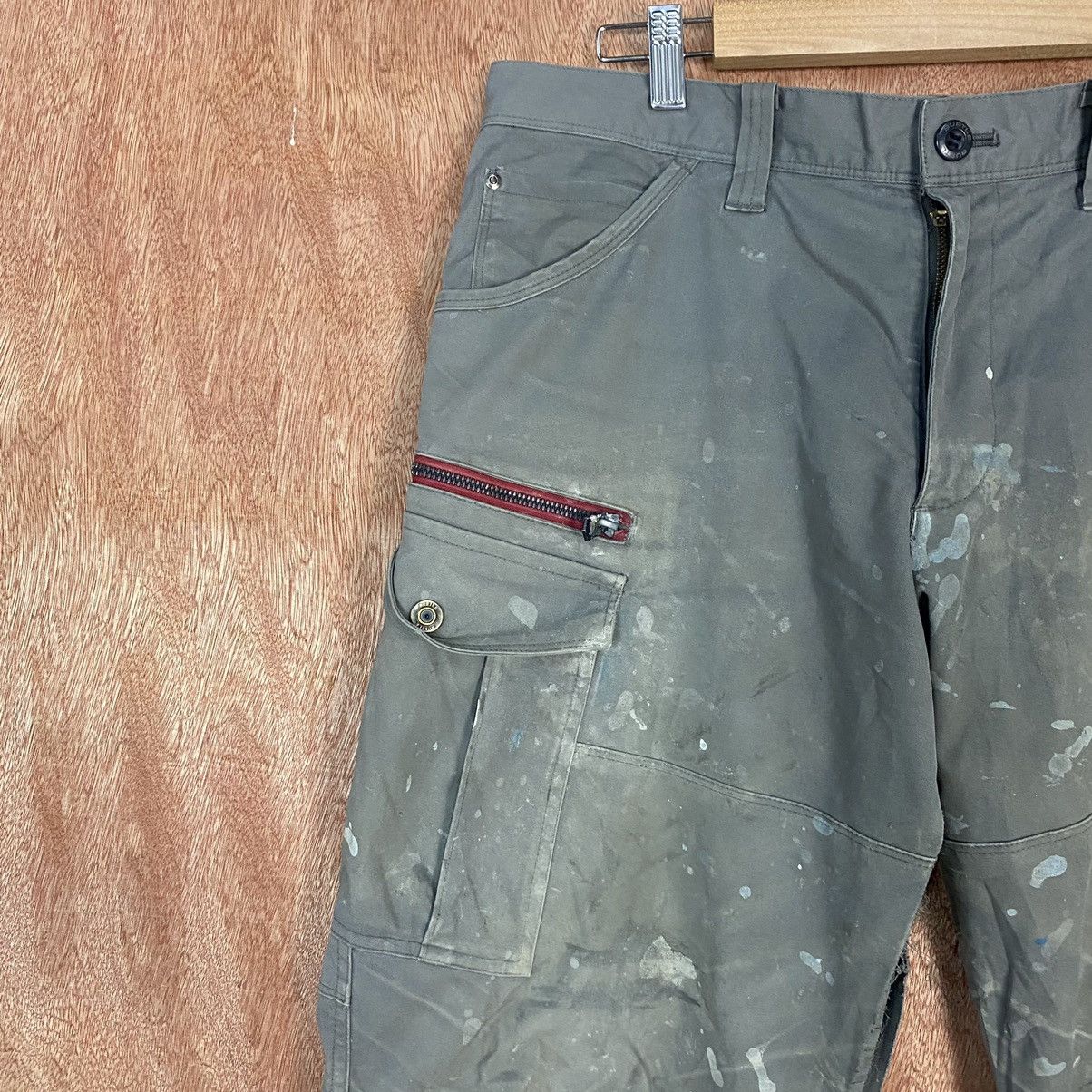 Japanese Brand Burtle Grey painter dirty Multipocket Cargo Pants #c766 Size US 32 / EU 48 - 6 Thumbnail