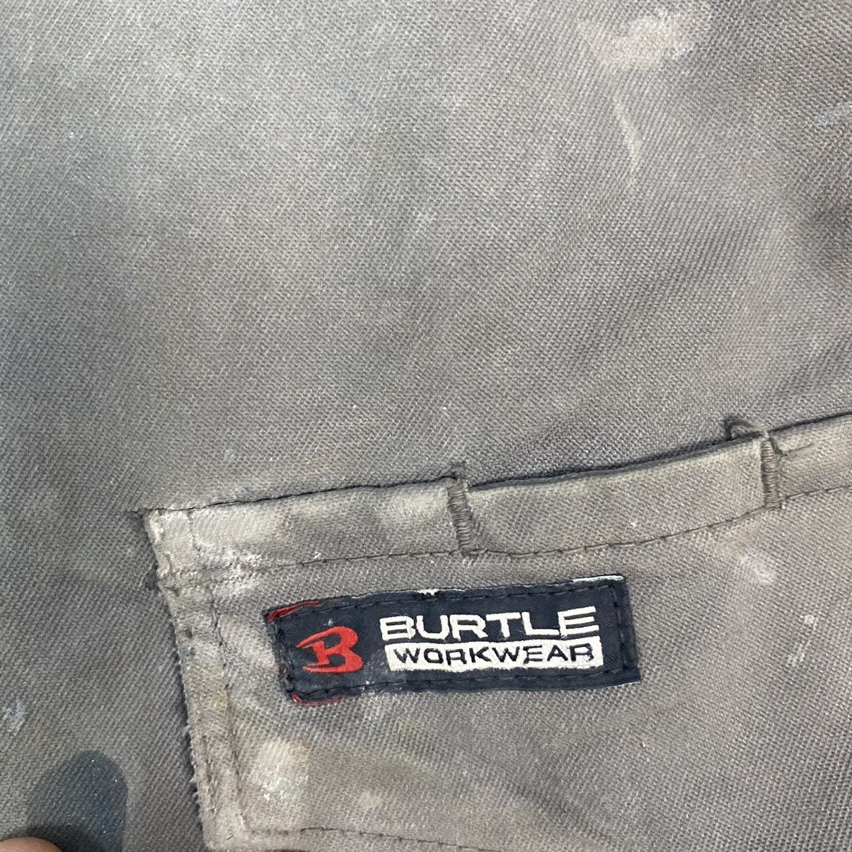 Japanese Brand Burtle Grey painter dirty Multipocket Cargo Pants #c766 Size US 32 / EU 48 - 10 Thumbnail