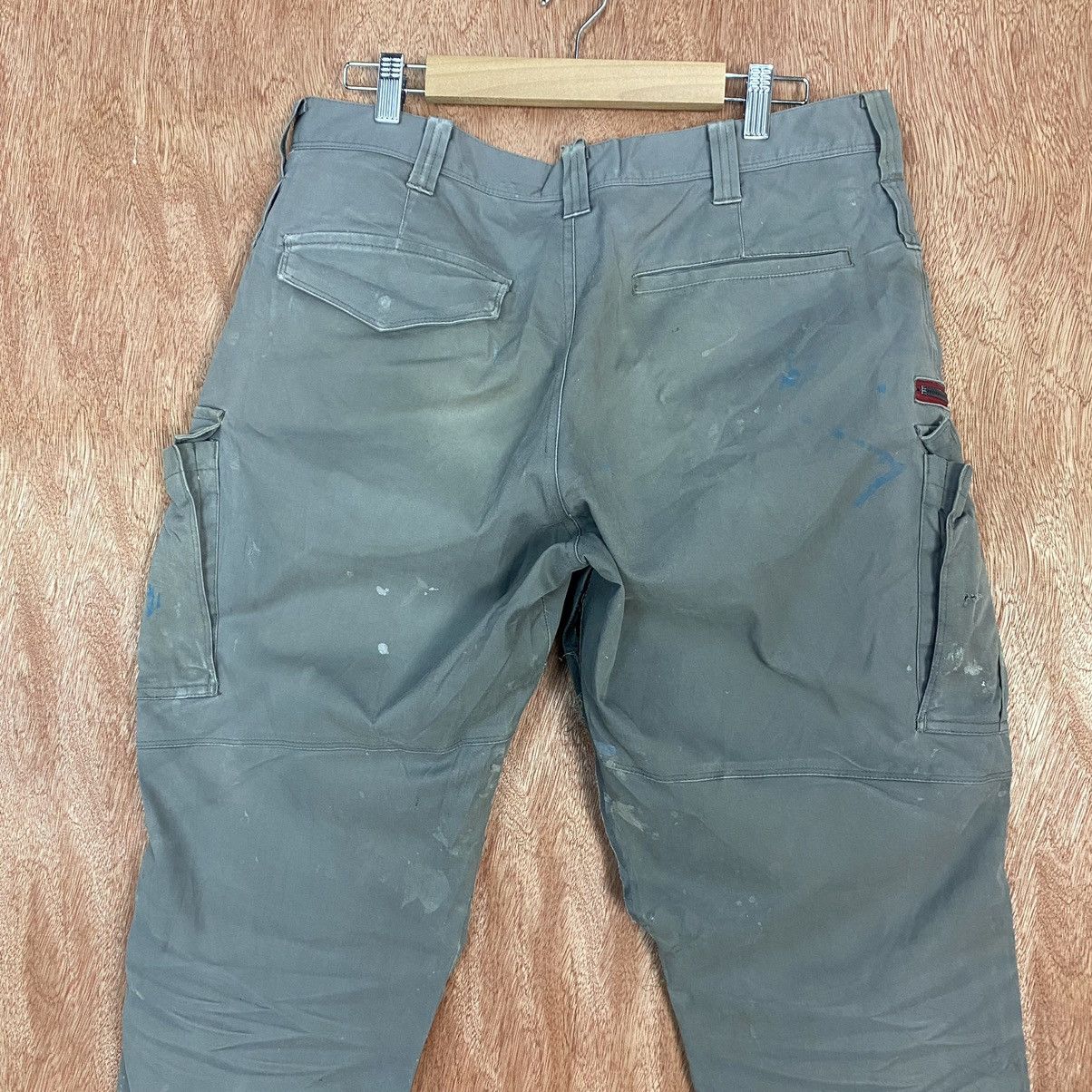 Japanese Brand Burtle Grey painter dirty Multipocket Cargo Pants #c766 Size US 32 / EU 48 - 14 Thumbnail