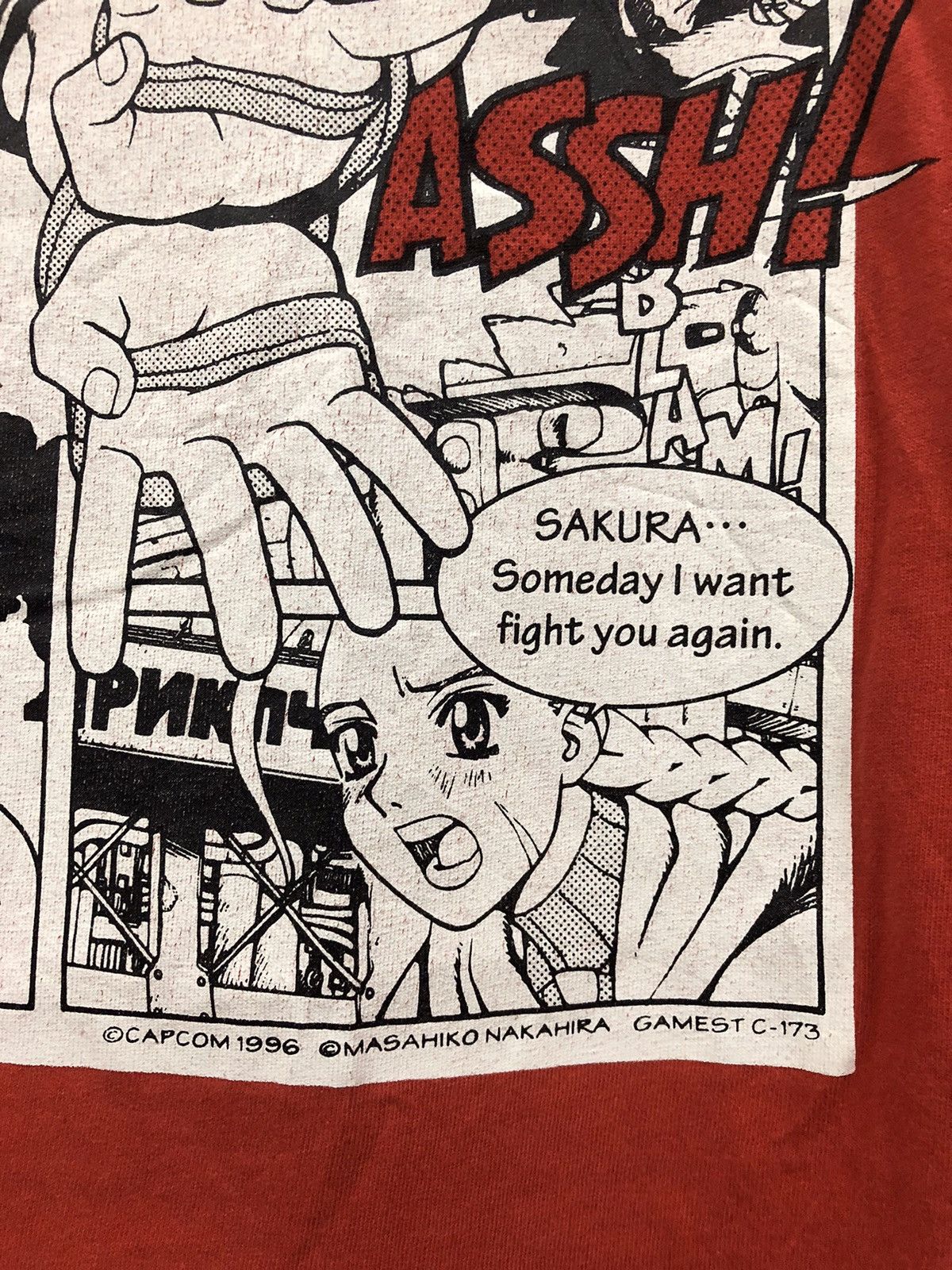 Anime × Cartoon Network × Vintage Vintage street fighter masahiko nakahira capcom 1996 t shirt Size US M / EU 48-50 / 2 - 3 Thumbnail