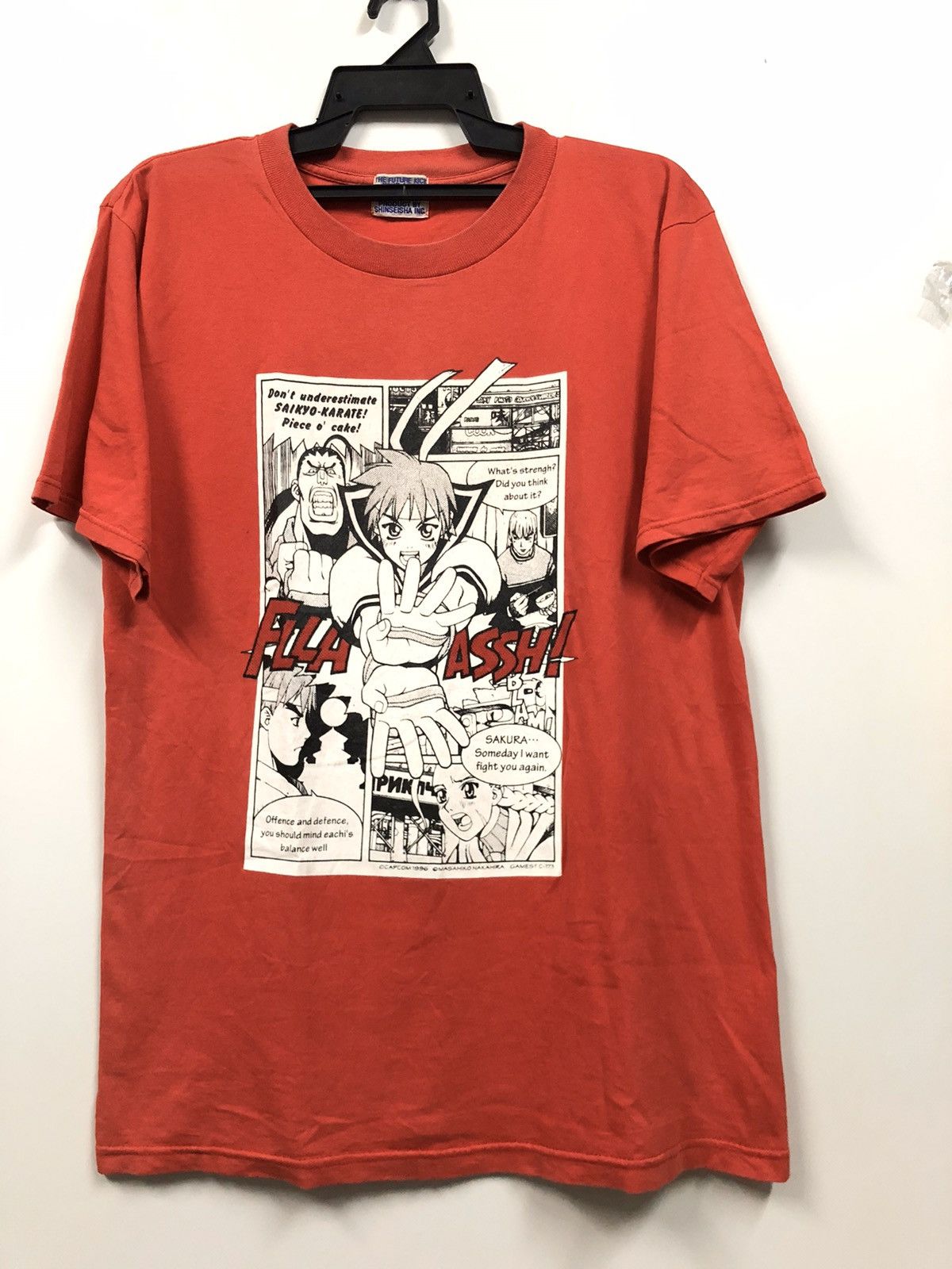 Anime × Cartoon Network × Vintage Vintage street fighter masahiko nakahira capcom 1996 t shirt Size US M / EU 48-50 / 2 - 1 Thumbnail