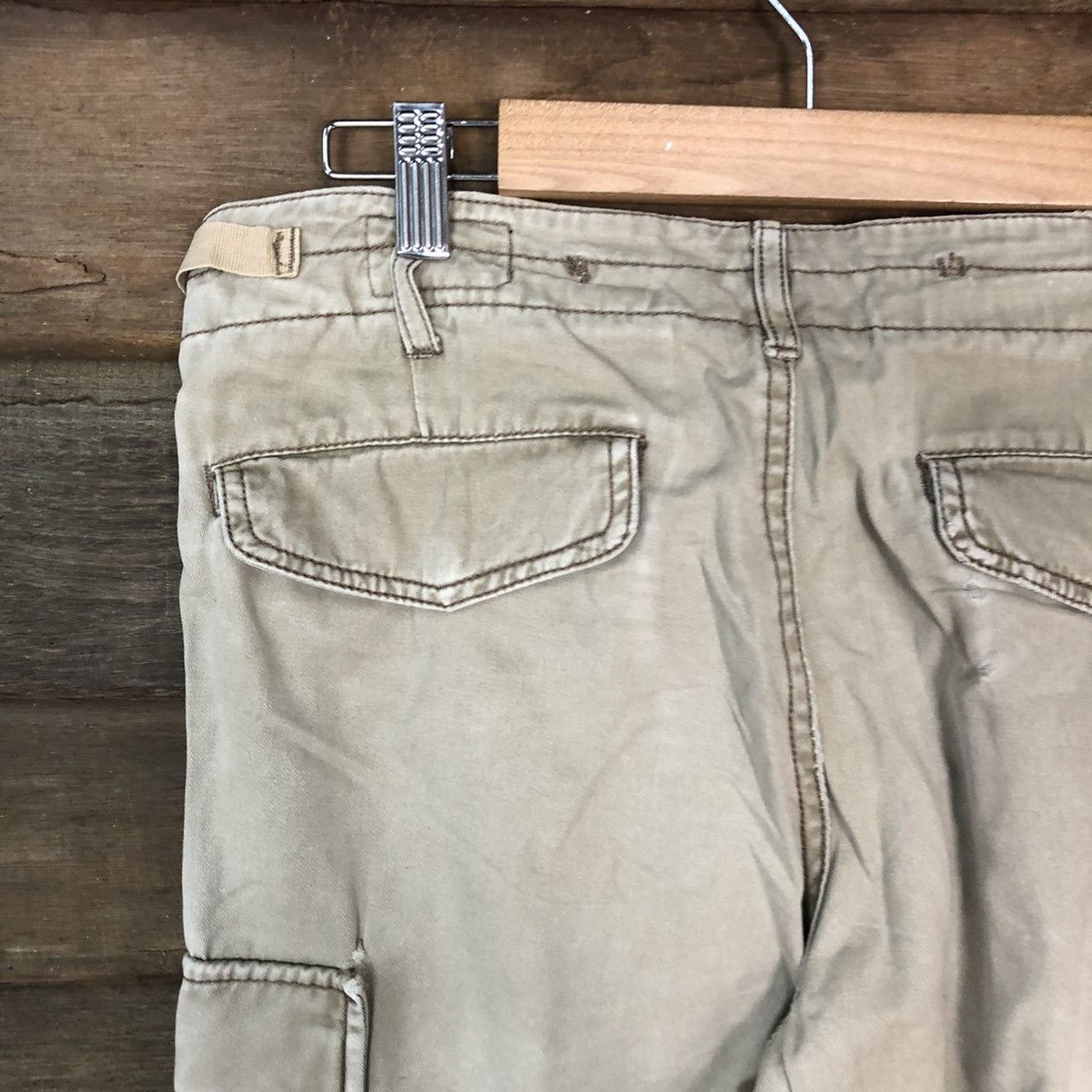 Surplus Research Surplus Brown faded multipocket Cargo Pants #4498 Size US 29 - 14 Thumbnail