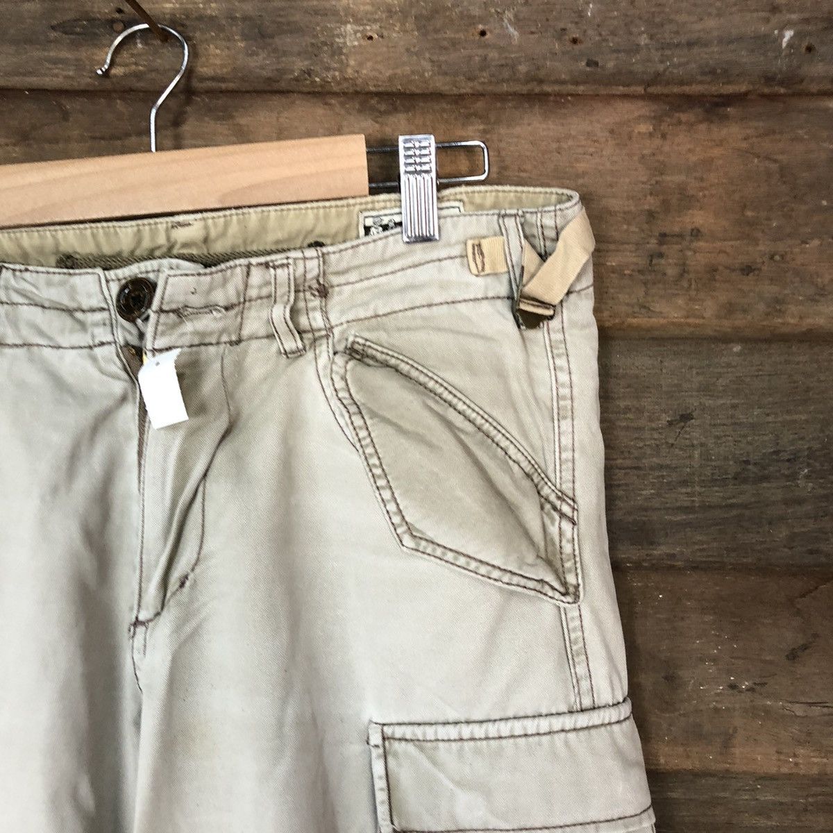 Surplus Research Surplus Brown faded multipocket Cargo Pants #4498 Size US 29 - 5 Thumbnail