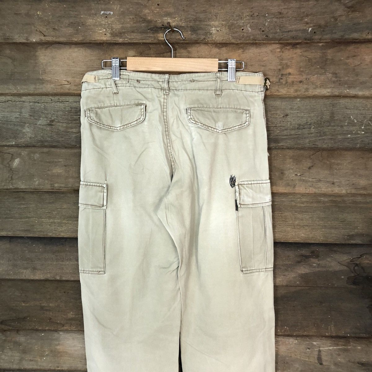 Surplus Research Surplus Brown faded multipocket Cargo Pants #4498 Size US 29 - 12 Thumbnail