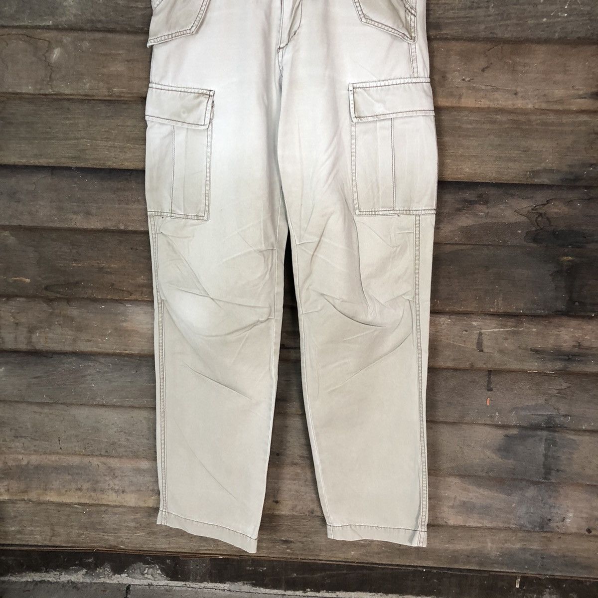 Surplus Research Surplus Brown faded multipocket Cargo Pants #4498 Size US 29 - 3 Thumbnail