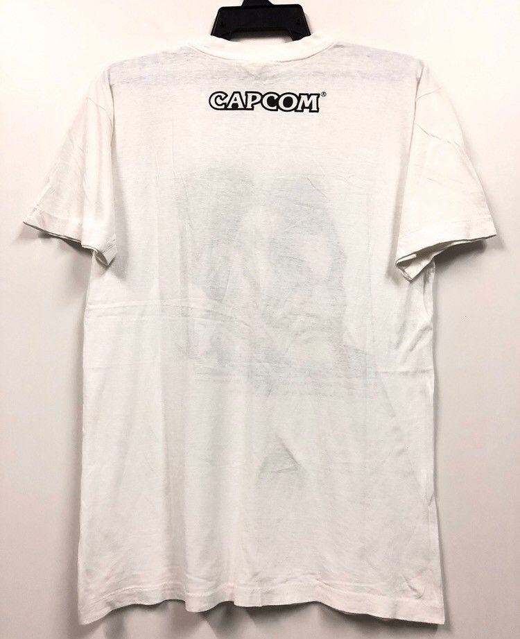 Anime × Cartoon Network × Vintage Vintage 90s Rare Street Fighter Video Game By Capcom Shirt Size US M / EU 48-50 / 2 - 6 Thumbnail