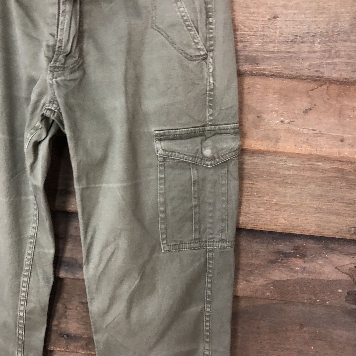 Global Work × Japanese Brand Shuca Global Work multipocket tactical Cargo Pants #4650 Size US 28 / EU 44 - 7 Thumbnail