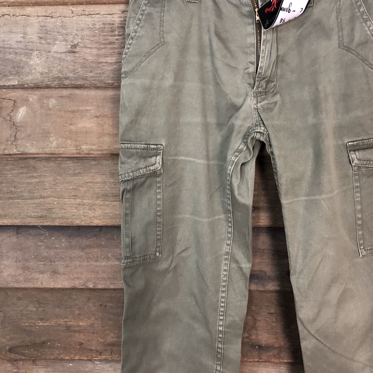 Global Work × Japanese Brand Shuca Global Work multipocket tactical Cargo Pants #4650 Size US 28 / EU 44 - 6 Thumbnail