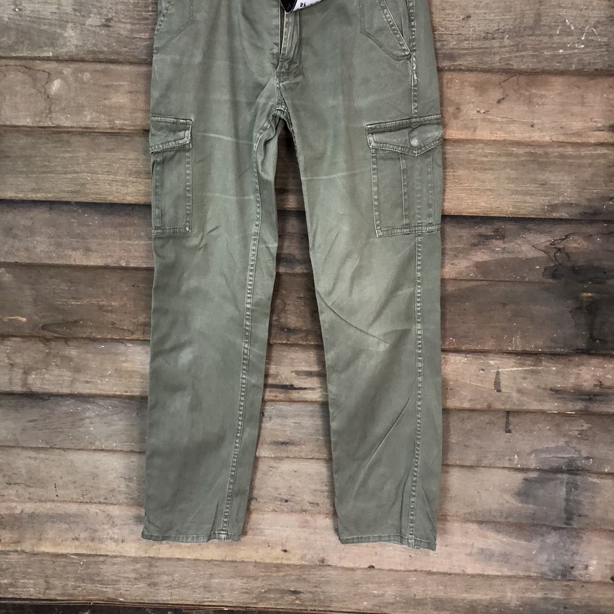 Global Work × Japanese Brand Shuca Global Work multipocket tactical Cargo Pants #4650 Size US 28 / EU 44 - 3 Thumbnail