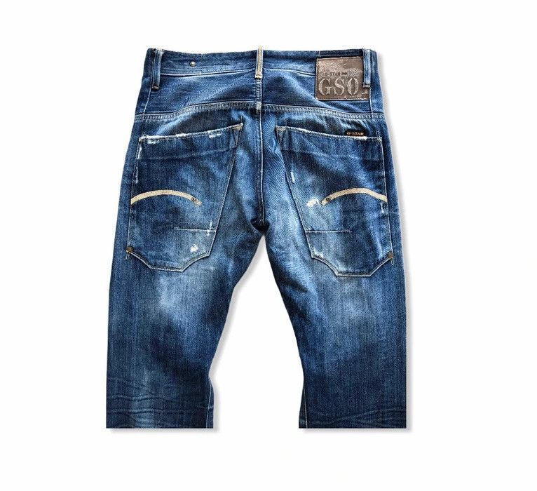 G-Star G Star Raw Distressed Denim Pant Size US 32 / EU 48 - 6 Thumbnail