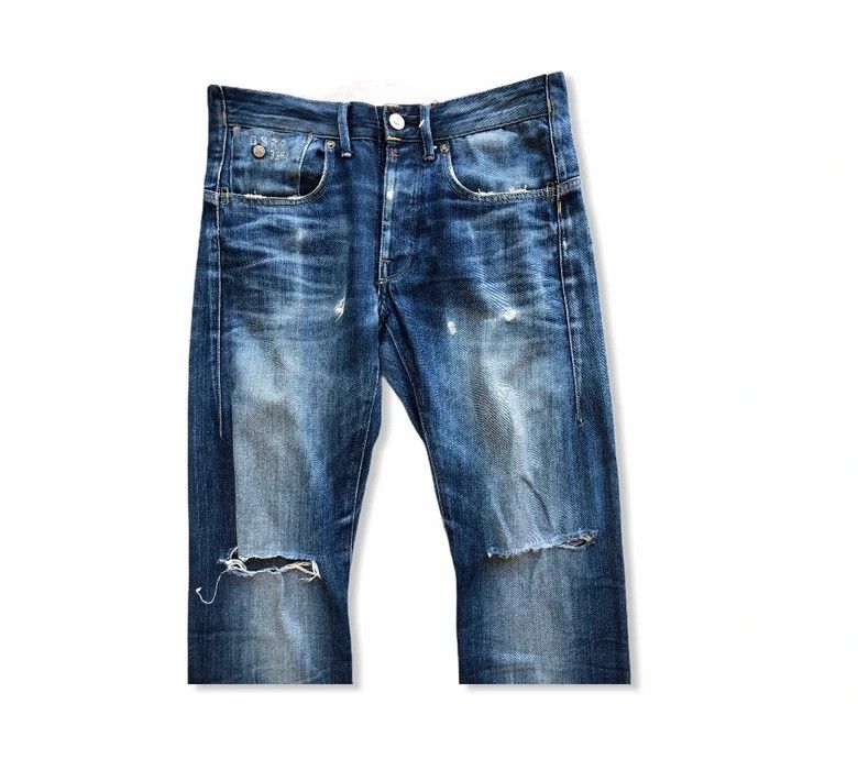 G-Star G Star Raw Distressed Denim Pant Size US 32 / EU 48 - 2 Thumbnail