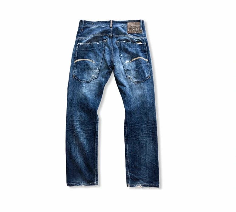 G-Star G Star Raw Distressed Denim Pant Size US 32 / EU 48 - 5 Thumbnail