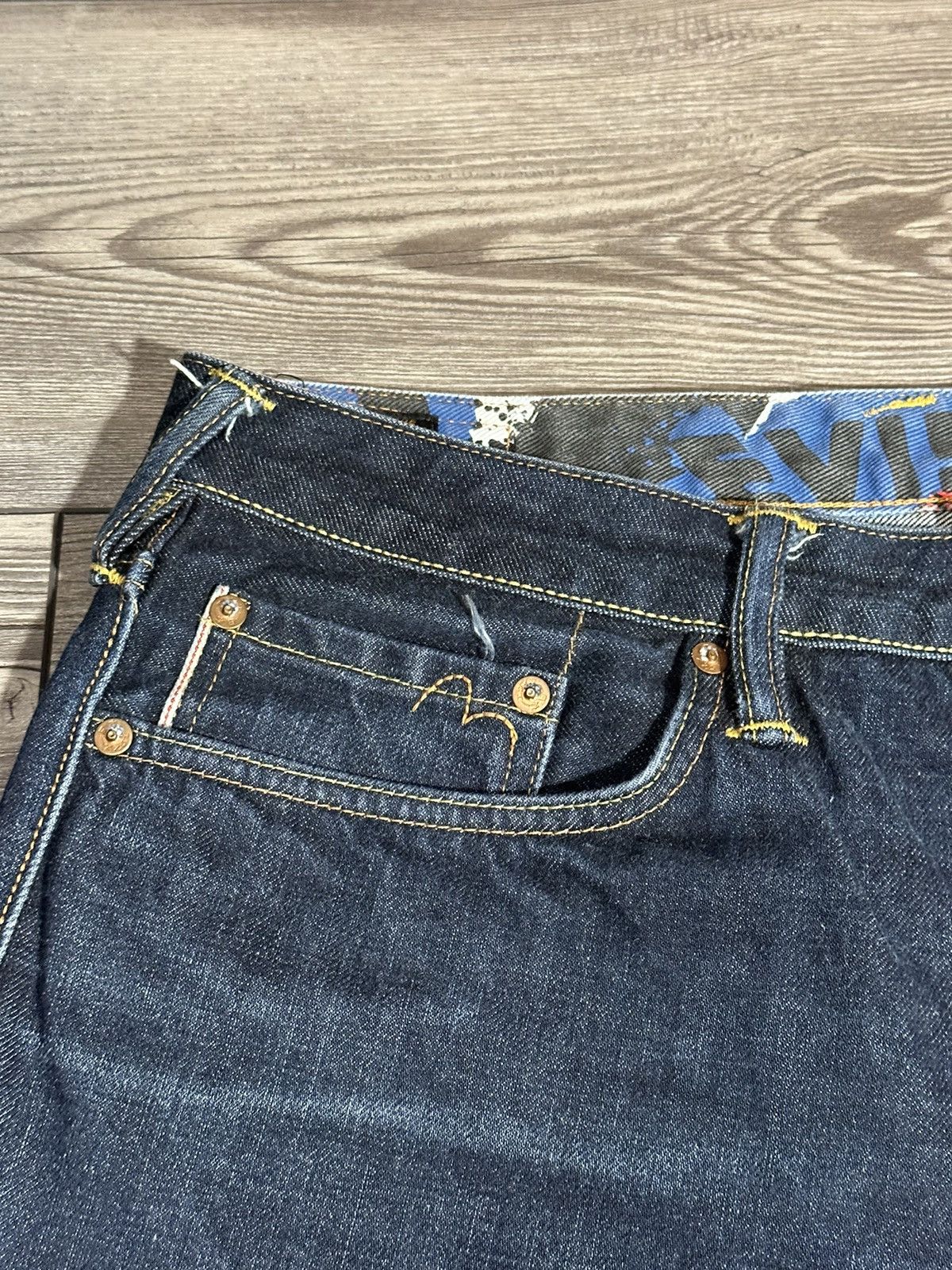 Evisu Evisu Diacock Jeans Size US 34 / EU 50 - 7 Thumbnail