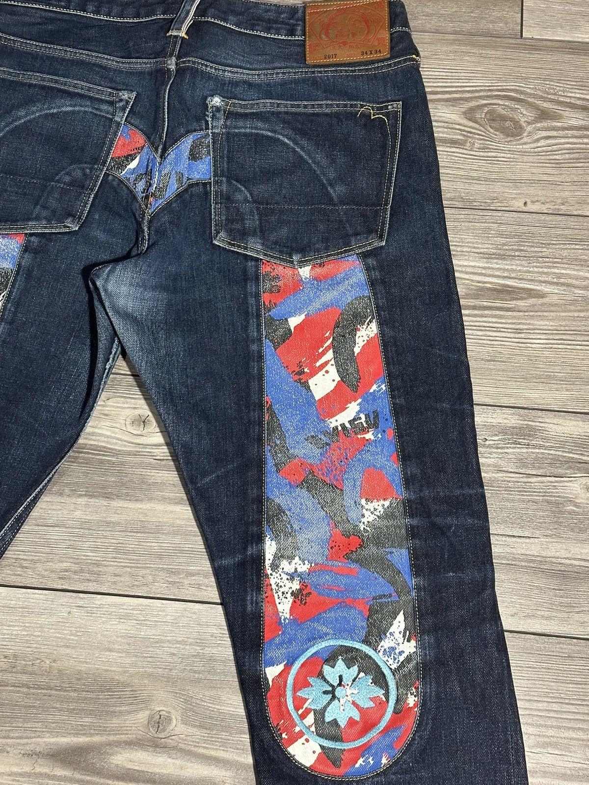 Evisu Evisu Diacock Jeans Size US 34 / EU 50 - 13 Thumbnail