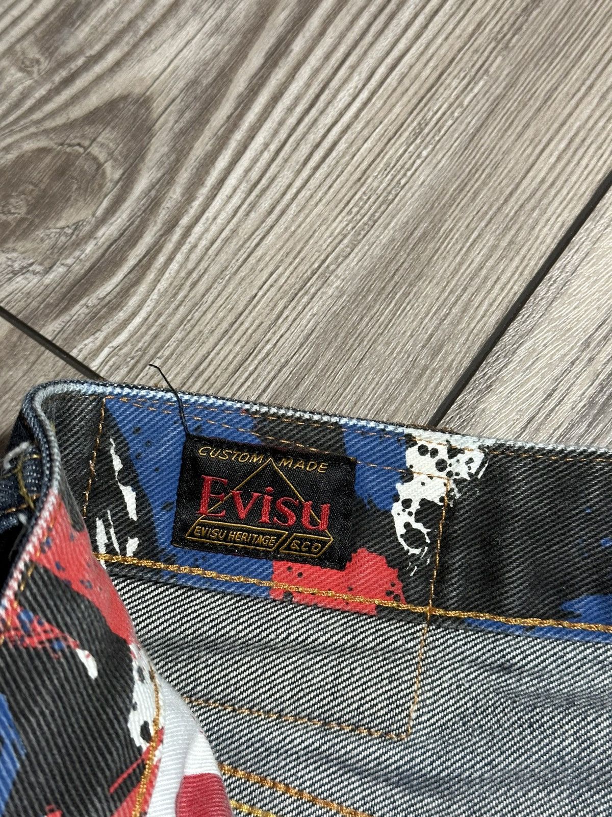 Evisu Evisu Diacock Jeans Size US 34 / EU 50 - 16 Thumbnail